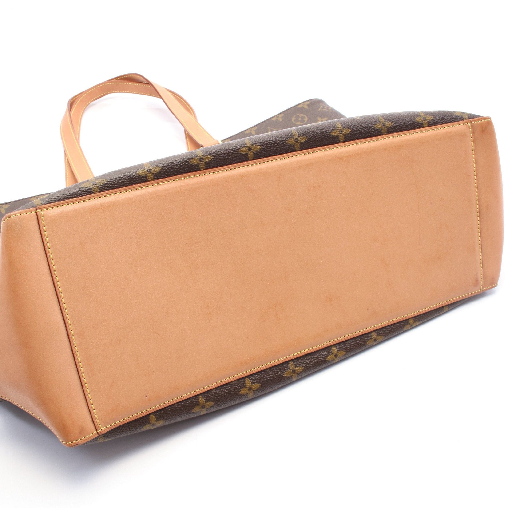 Louis Vuitton Louis Vuitton Cabas Alto Monogram Shoulder Bag Tote Leather Brown Size ONE SIZE - 9 Thumbnail