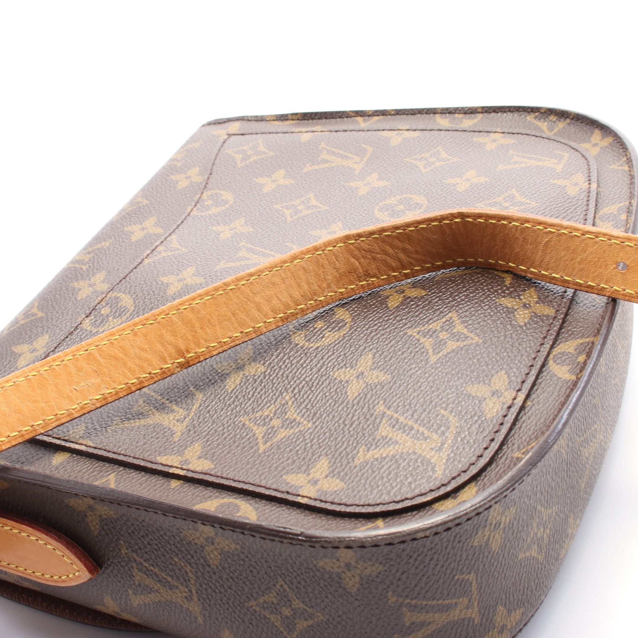 Louis Vuitton Louis Vuitton Sun Crew Gm Monogram Shoulder Bag Leather Brown Size ONE SIZE - 7 Thumbnail