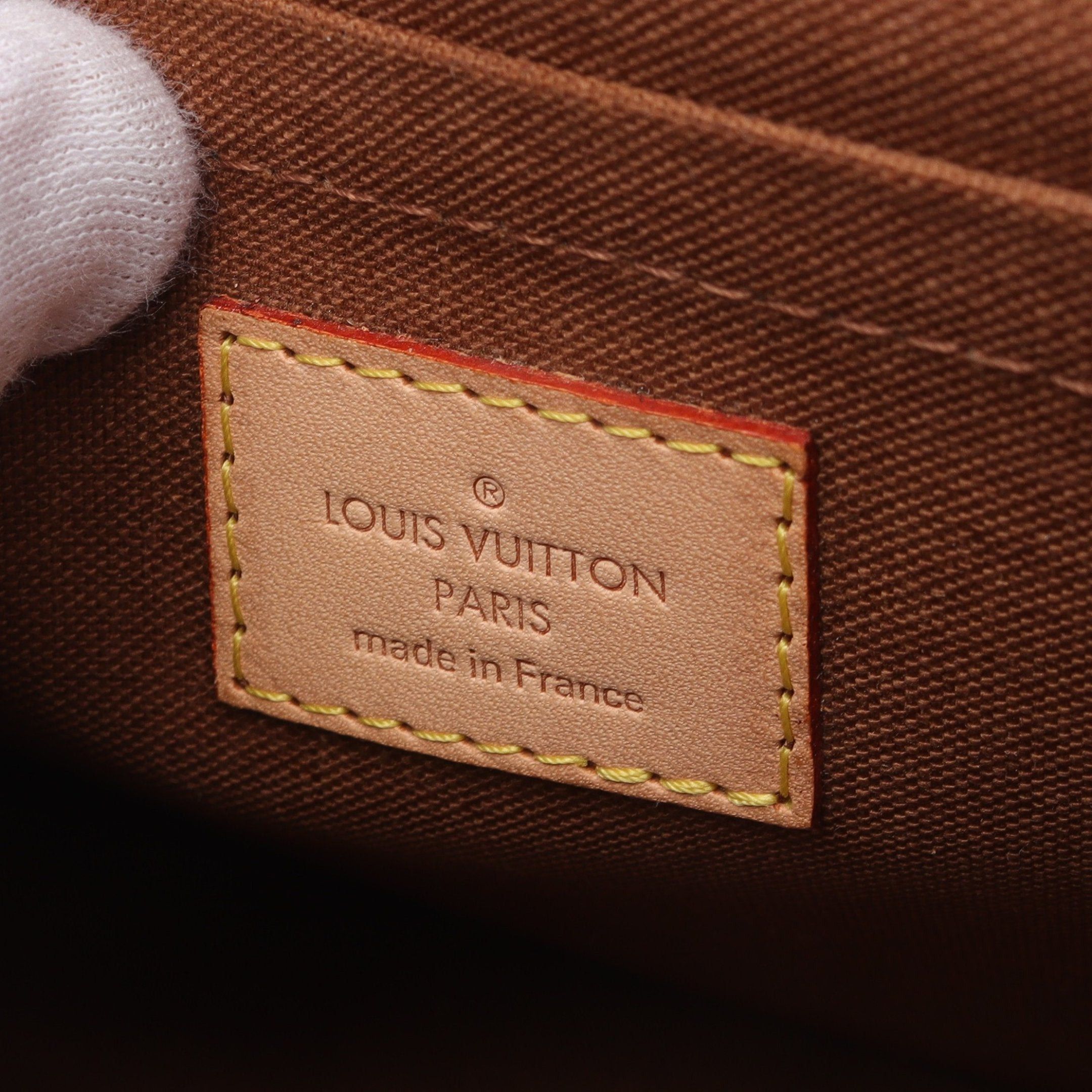 Louis Vuitton Louis Vuitton Sologne Monogram Shoulder Bag Leather Brown Size ONE SIZE - 4 Thumbnail