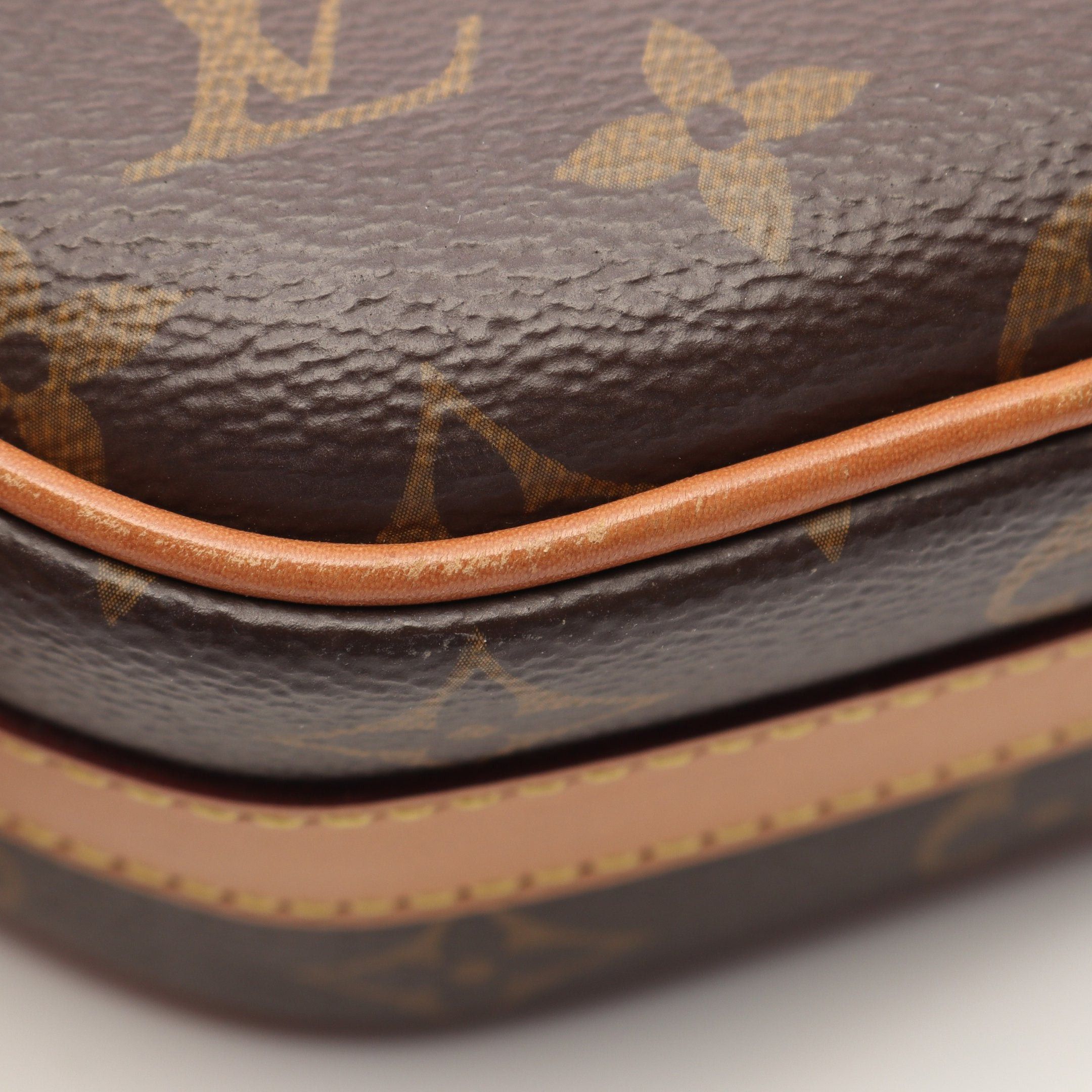 Louis Vuitton Louis Vuitton Boatt Chapeau Souple Pm Monogram Shoulder Bag Leather Brown Size ONE SIZE - 7 Thumbnail