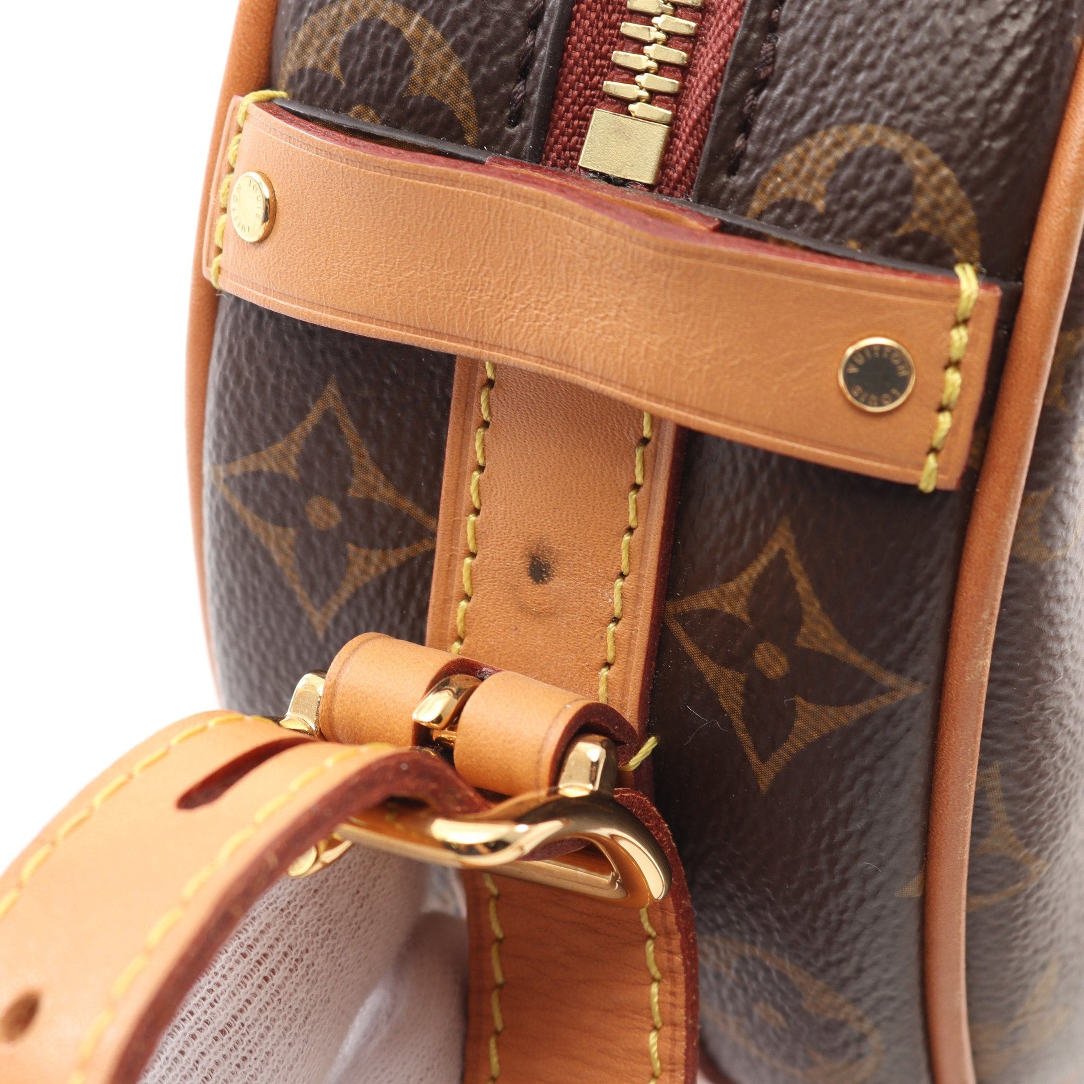 Louis Vuitton Louis Vuitton Boatt Chapeau Souple Pm Monogram Shoulder Bag Leather Brown Size ONE SIZE - 11 Thumbnail