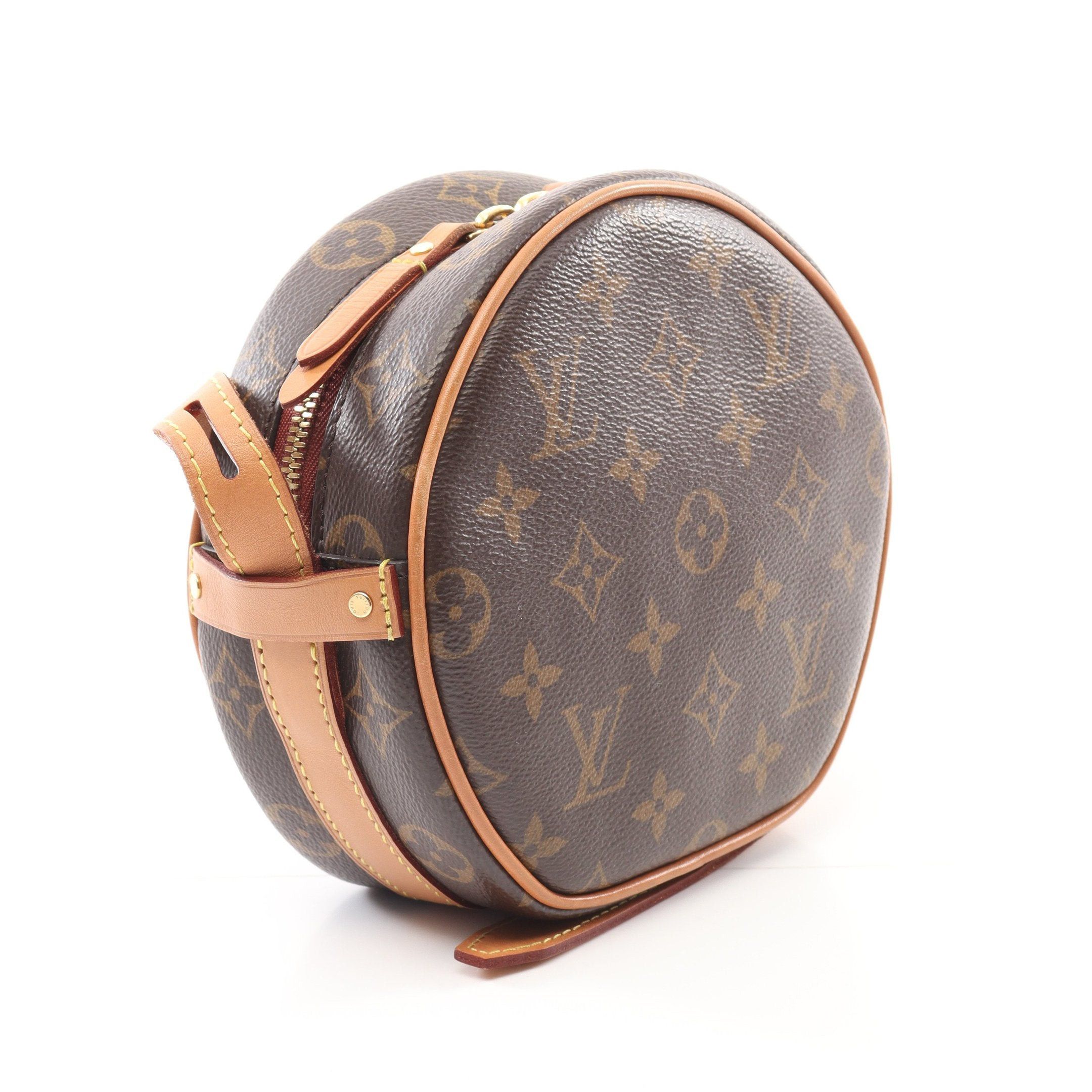 Louis Vuitton Louis Vuitton Boatt Chapeau Souple Pm Monogram Shoulder Bag Leather Brown Size ONE SIZE - 2 Thumbnail