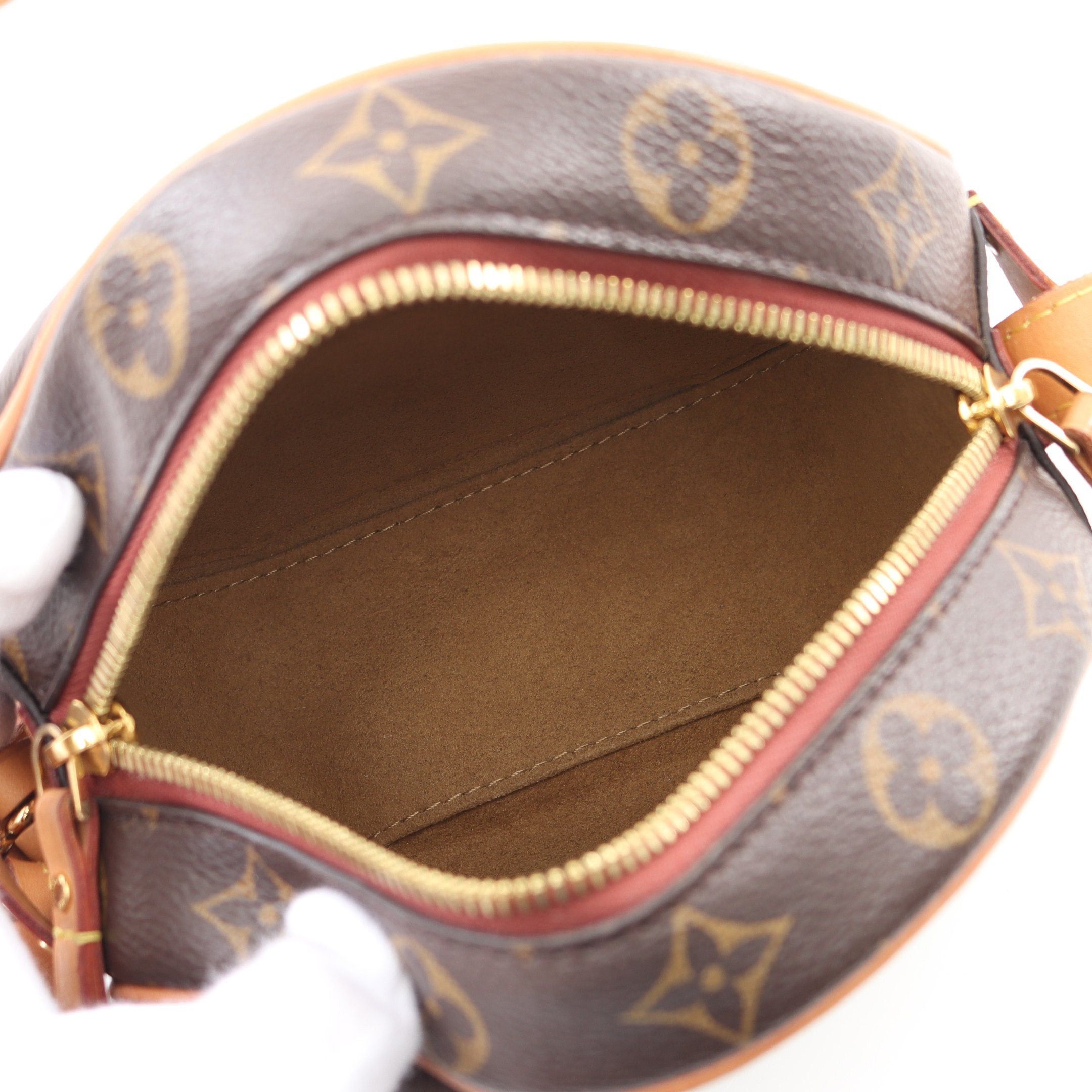 Louis Vuitton Louis Vuitton Boatt Chapeau Souple Pm Monogram Shoulder Bag Leather Brown Size ONE SIZE - 3 Thumbnail