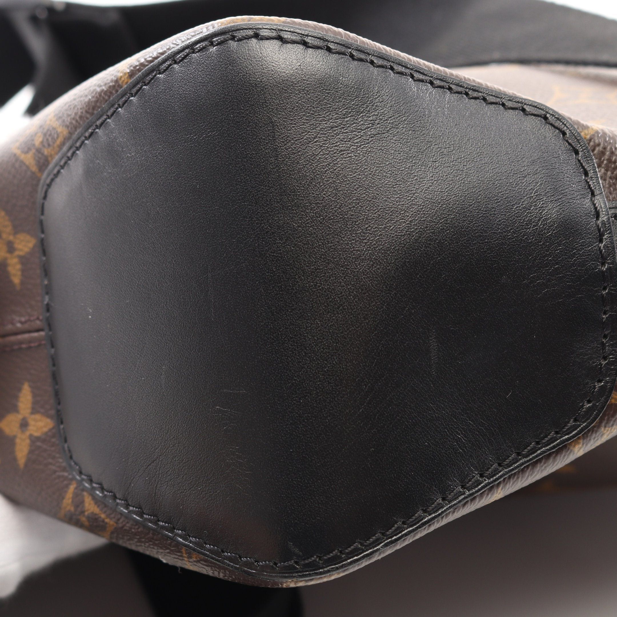 Louis Vuitton Louis Vuitton Torres Pm Monogram Macassar Shoulder Bag Leather Brown Black Size ONE SIZE - 8 Thumbnail