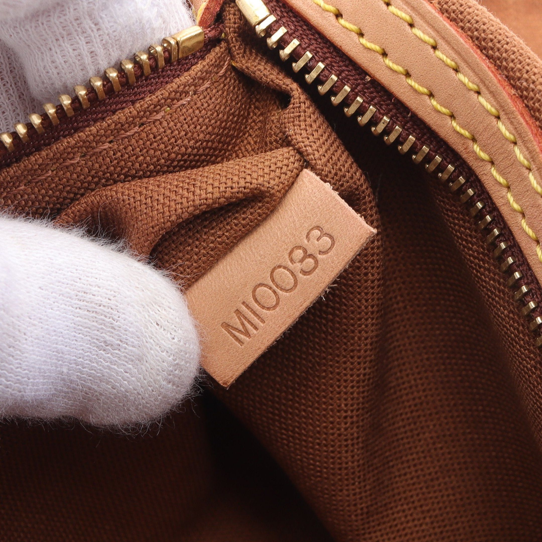 Louis Vuitton Louis Vuitton Mini Looping Monogram Handbag Leather Brown Size ONE SIZE - 5 Thumbnail