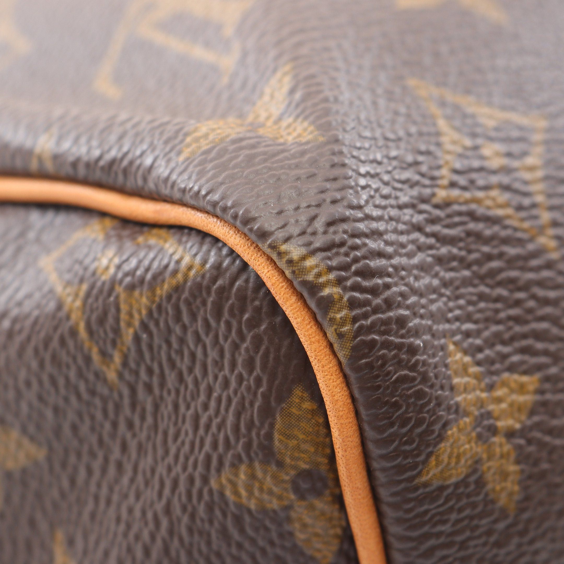 Louis Vuitton Louis Vuitton Speedy 30 Monogram Handbag Leather Brown Size ONE SIZE - 8 Thumbnail