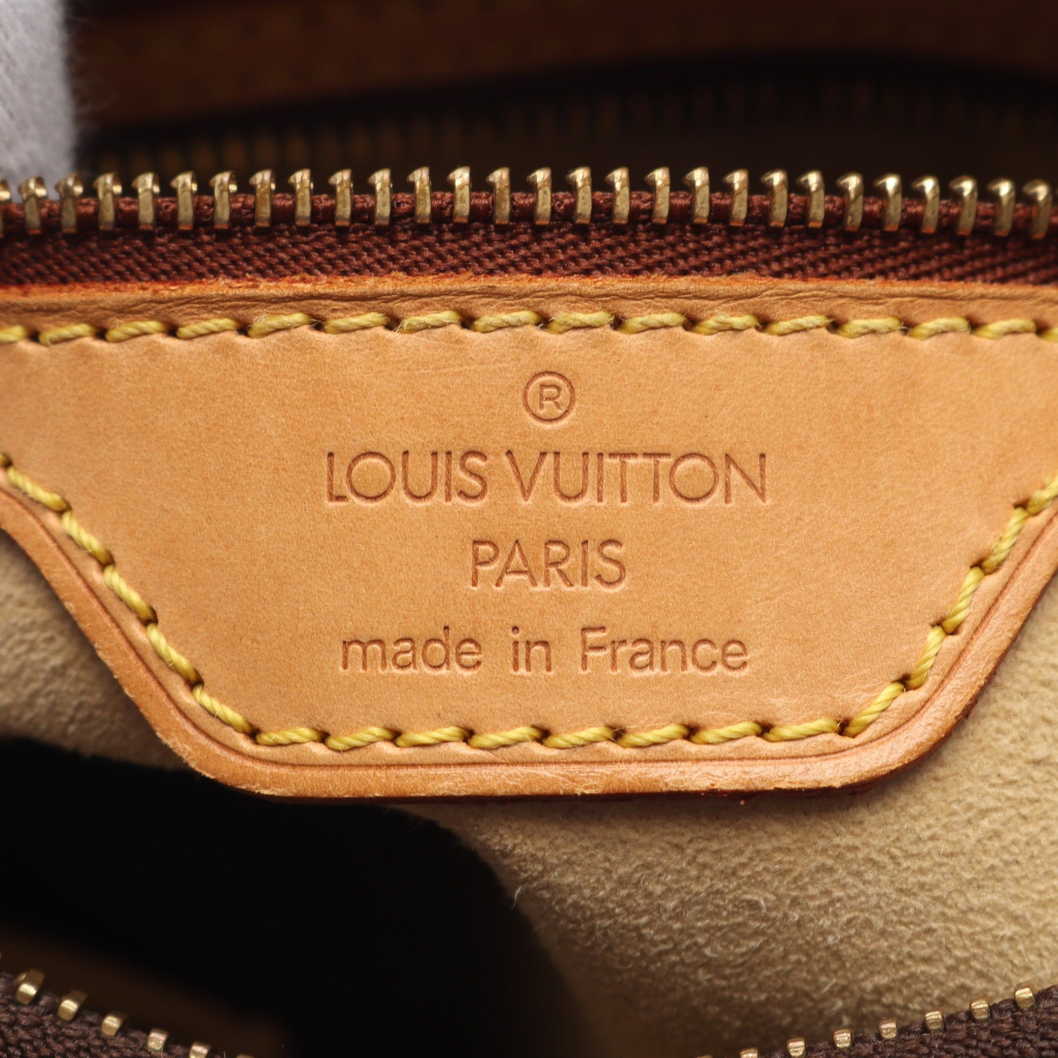 Louis Vuitton Louis Vuitton Looping Mm Monogram Shoulder Bag Leather Brown Size ONE SIZE - 4 Thumbnail