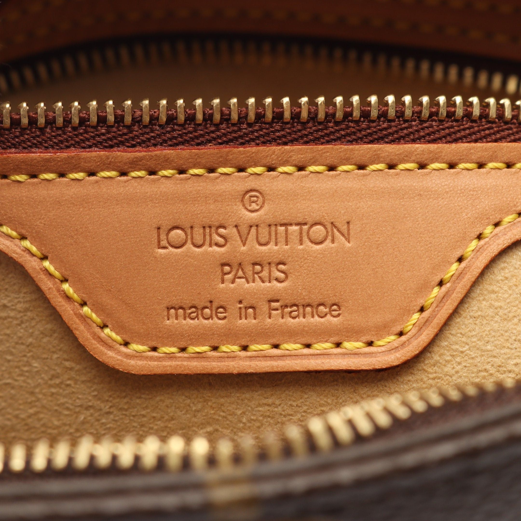 Louis Vuitton Louis Vuitton Looping Mm Monogram Shoulder Bag Leather Brown Size ONE SIZE - 4 Thumbnail