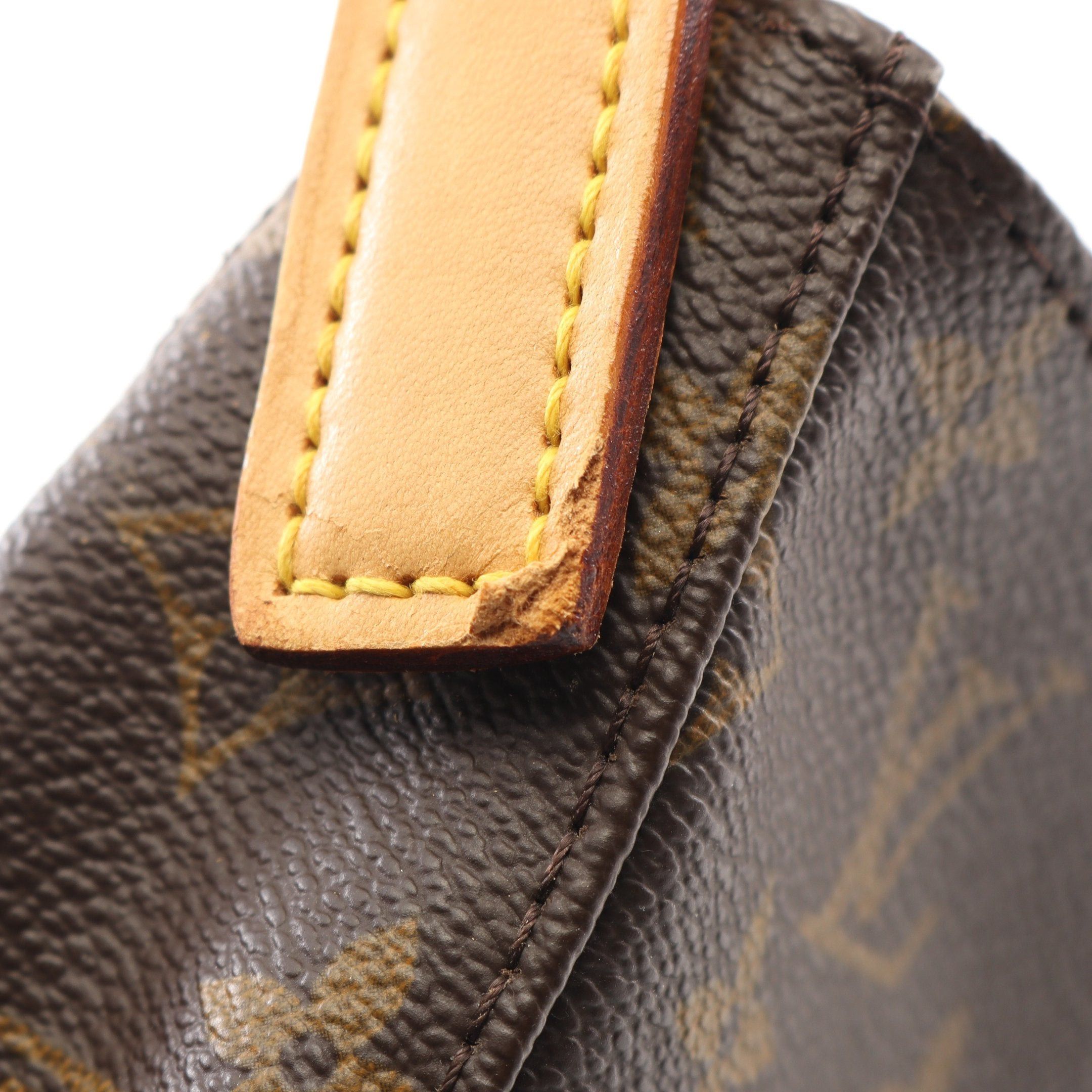 Louis Vuitton Louis Vuitton Looping Mm Monogram Shoulder Bag Leather Brown Size ONE SIZE - 11 Thumbnail