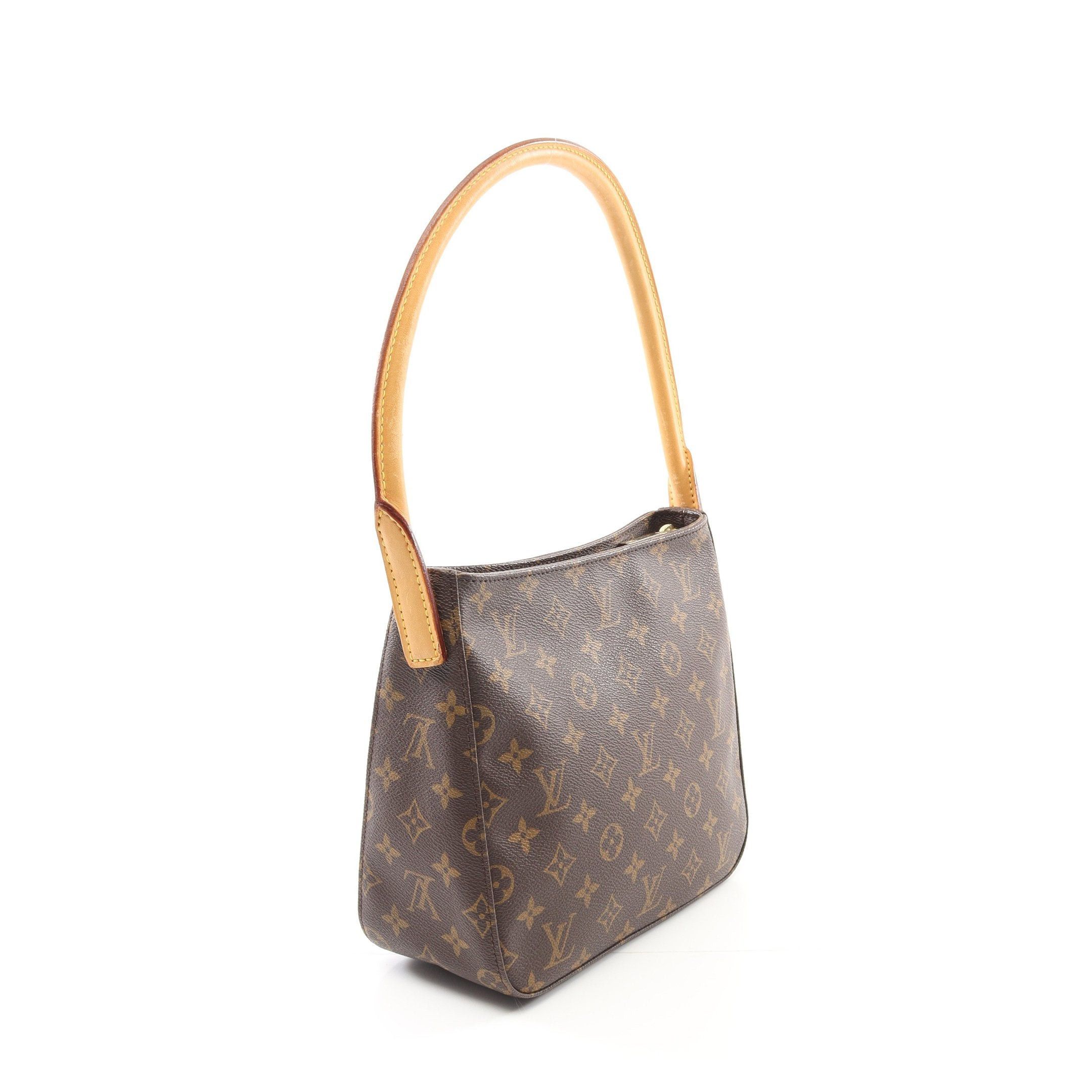 Louis Vuitton Louis Vuitton Looping Mm Monogram Shoulder Bag Leather Brown Size ONE SIZE - 2 Thumbnail