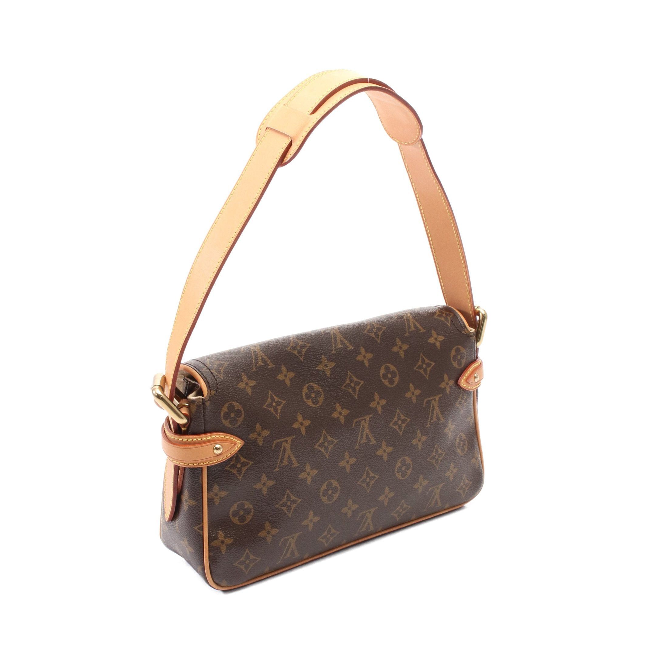 Louis Vuitton Louis Vuitton Hudson Pm Monogram Shoulder Bag Leather Brown Size ONE SIZE - 2 Thumbnail
