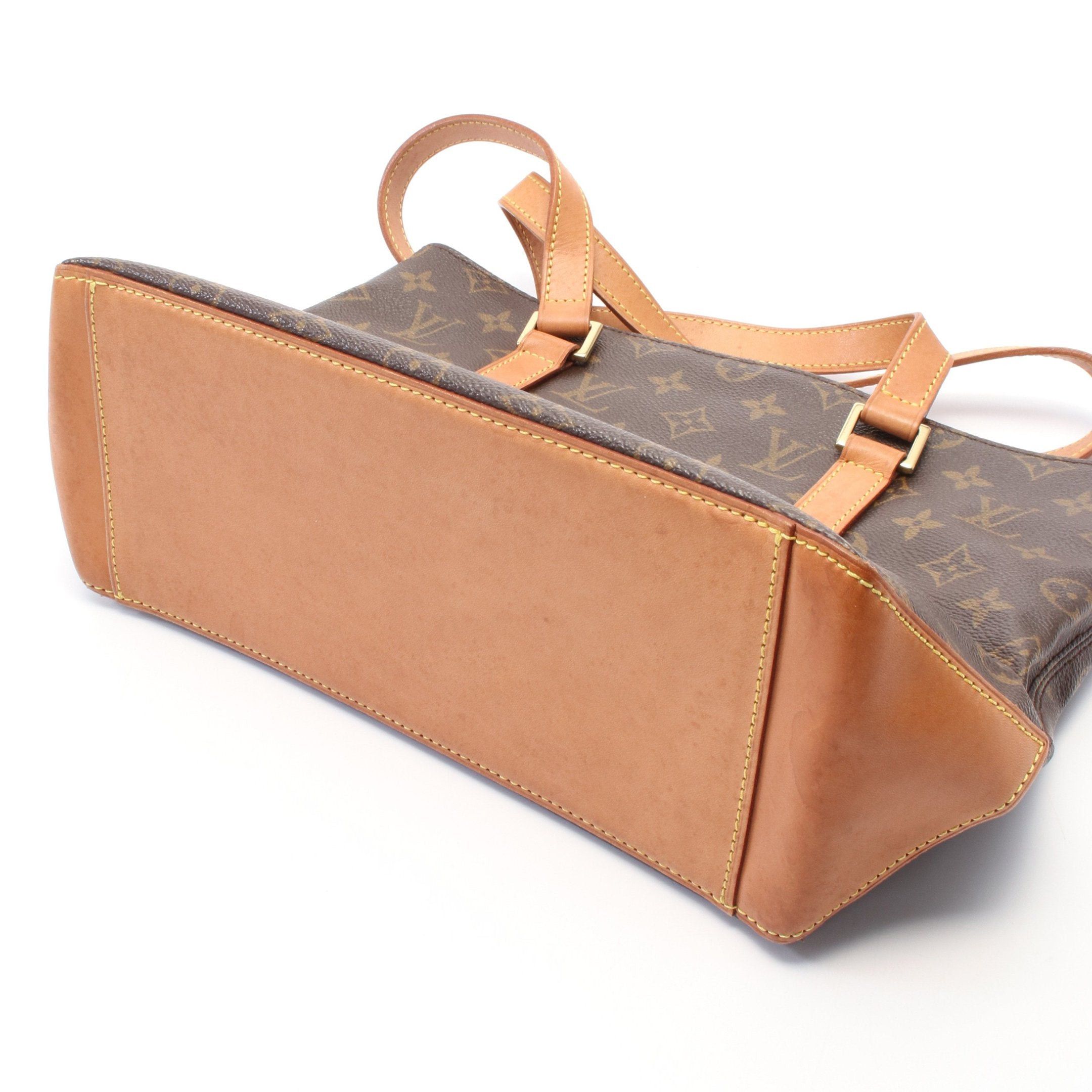 Louis Vuitton Louis Vuitton Cabas Piano Monogram Shoulder Bag Leather Brown Size ONE SIZE - 6 Thumbnail