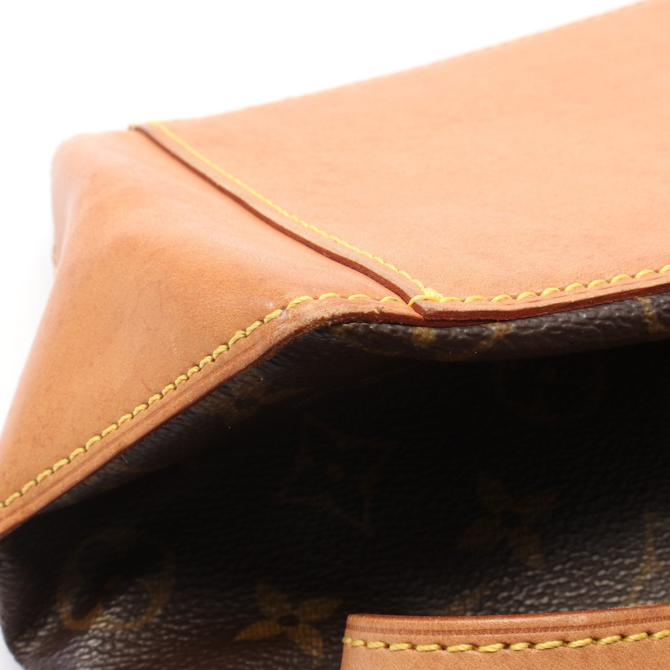 Louis Vuitton Louis Vuitton Cabas Piano Monogram Shoulder Bag Leather Brown Size ONE SIZE - 9 Thumbnail