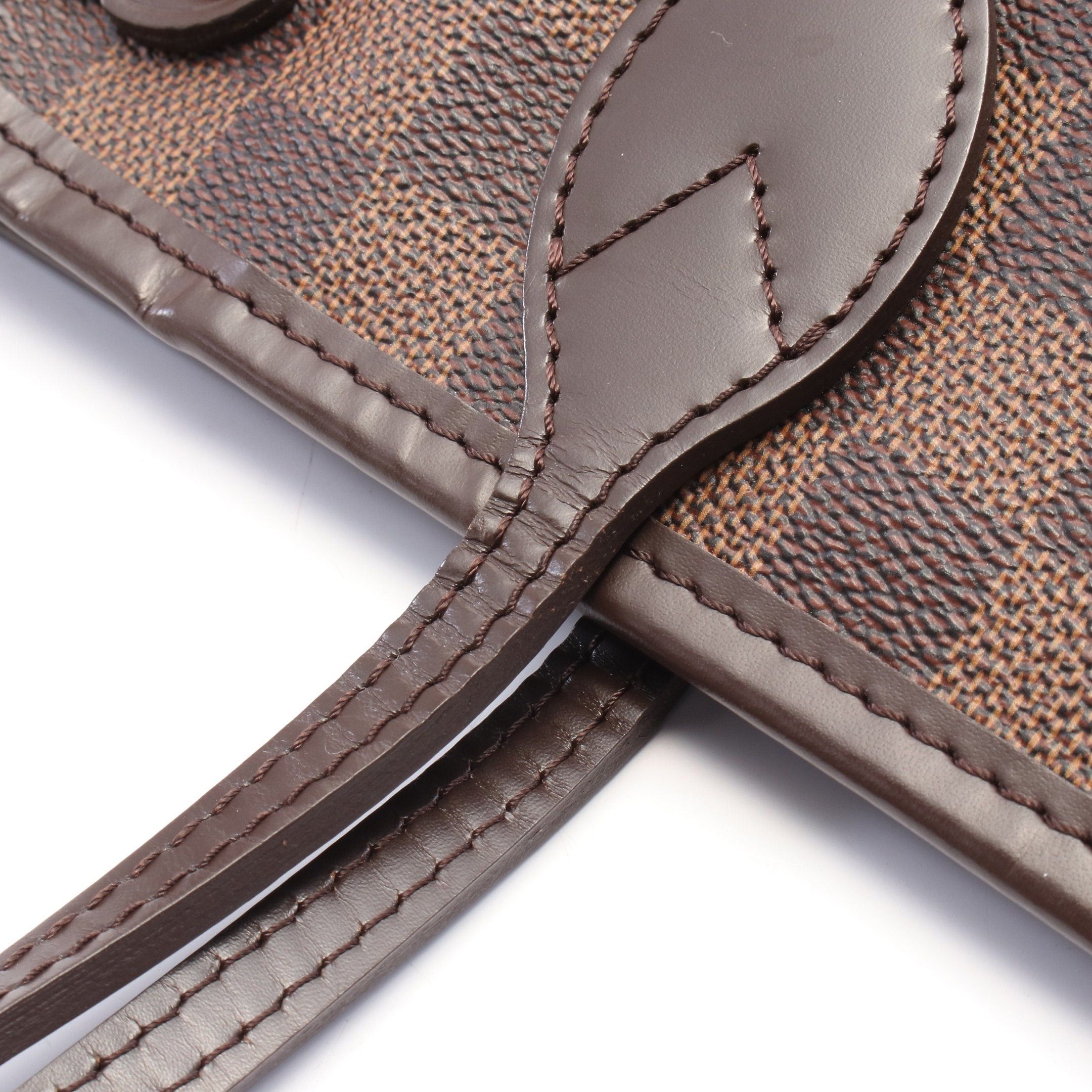 Louis Vuitton Louis Vuitton Neverfull Pm Damier Ebene Handbag Tote Bag Leather Brown Size ONE SIZE - 8 Thumbnail