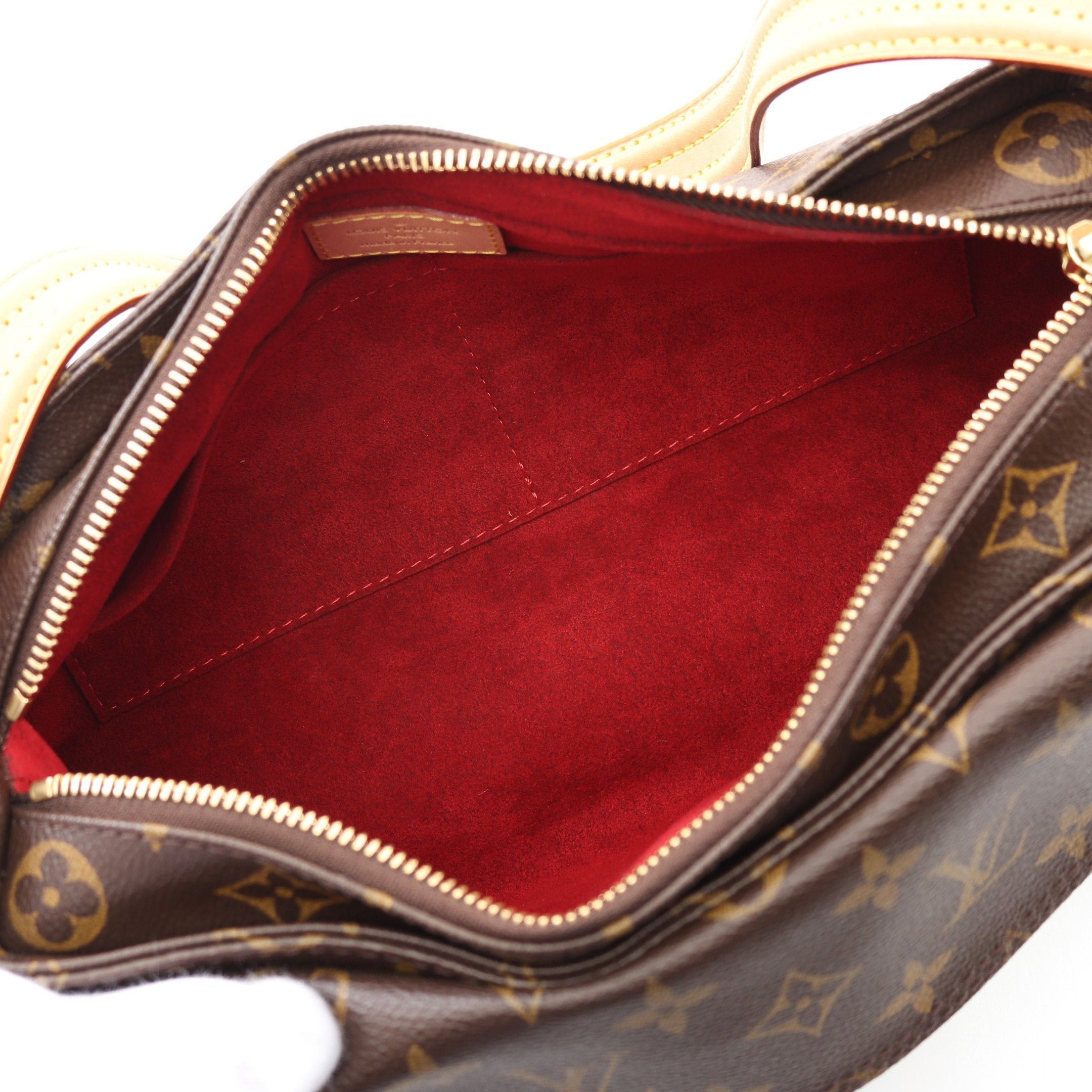 Louis Vuitton Louis Vuitton Vivacite Mm Monogram Shoulder Bag Leather Brown Size ONE SIZE - 3 Thumbnail