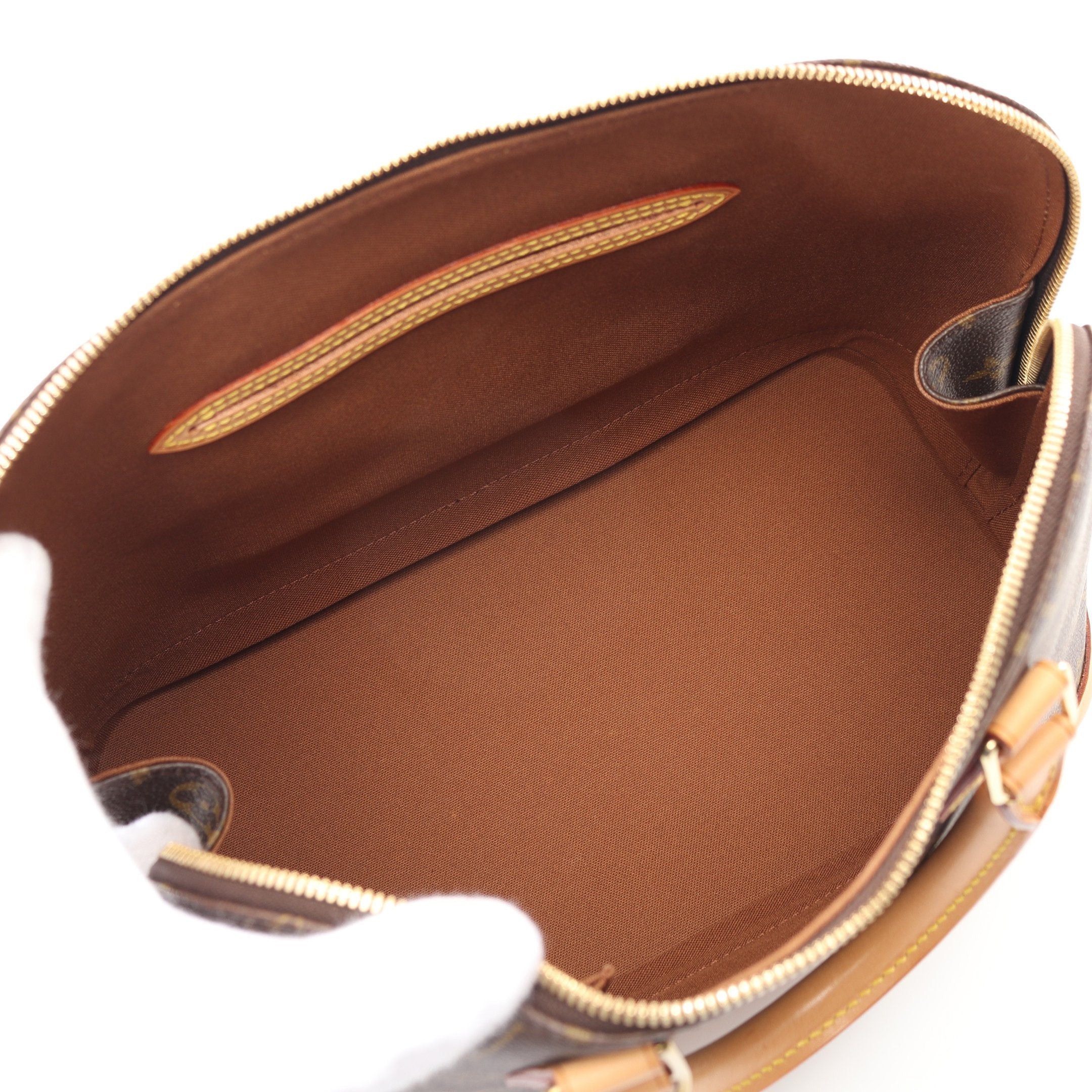 Louis Vuitton Louis Vuitton Alma Pm Monogram Handbag Leather Brown Size ONE SIZE - 3 Thumbnail