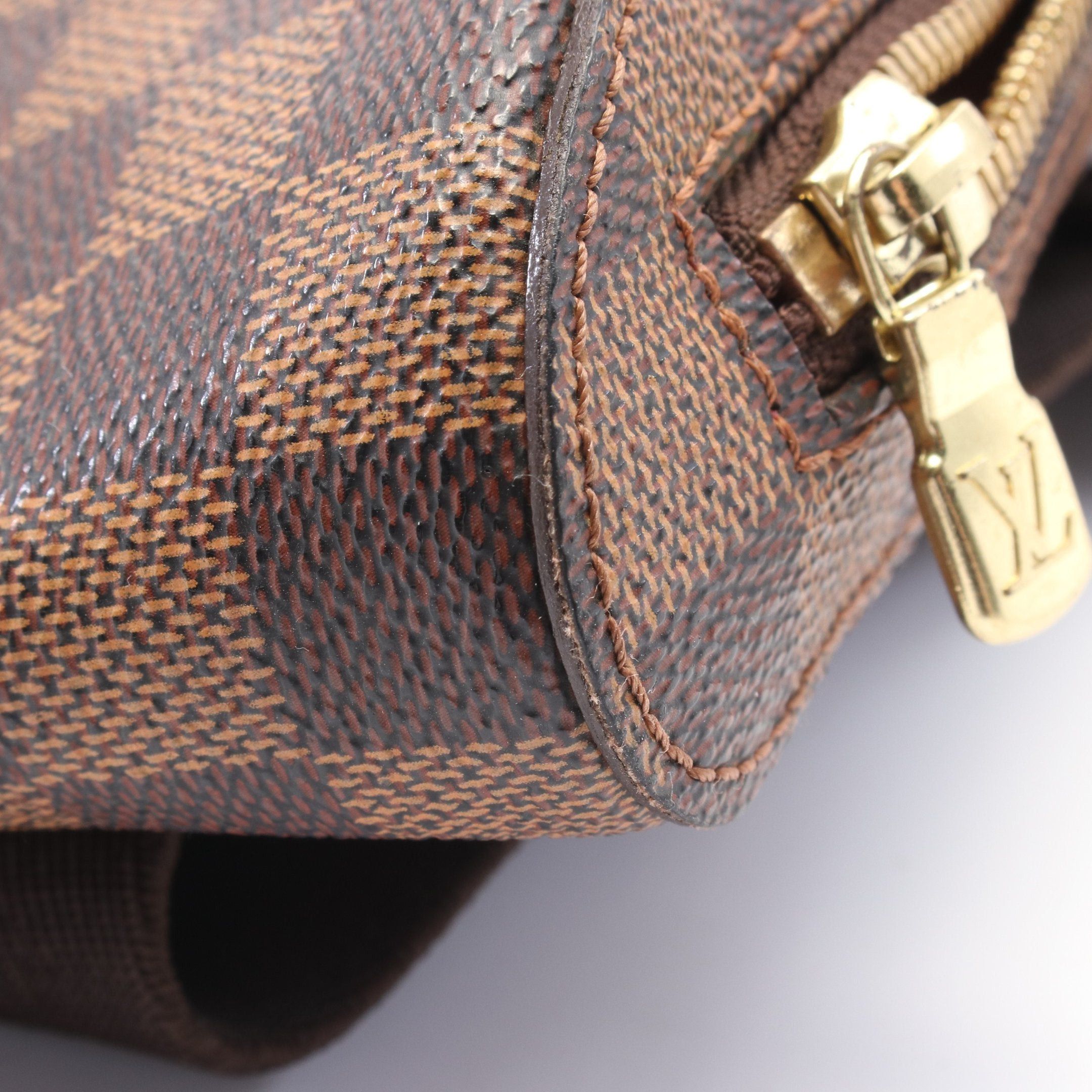 Louis Vuitton Louis Vuitton Geronimos Damier Ebene Body Bag Brown Size ONE SIZE - 7 Thumbnail