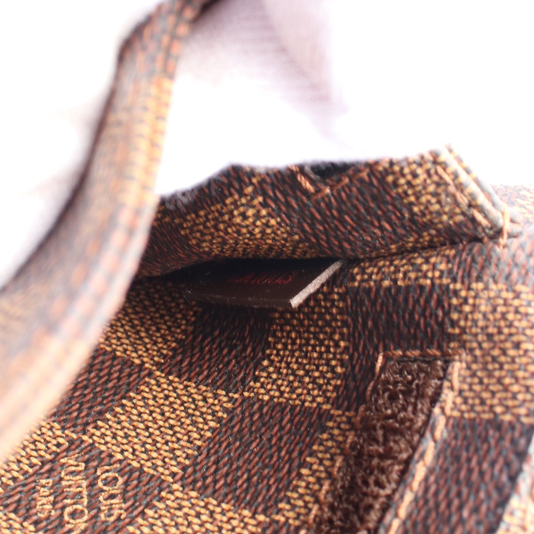 Louis Vuitton Louis Vuitton Geronimos Damier Ebene Body Bag Brown Size ONE SIZE - 5 Thumbnail