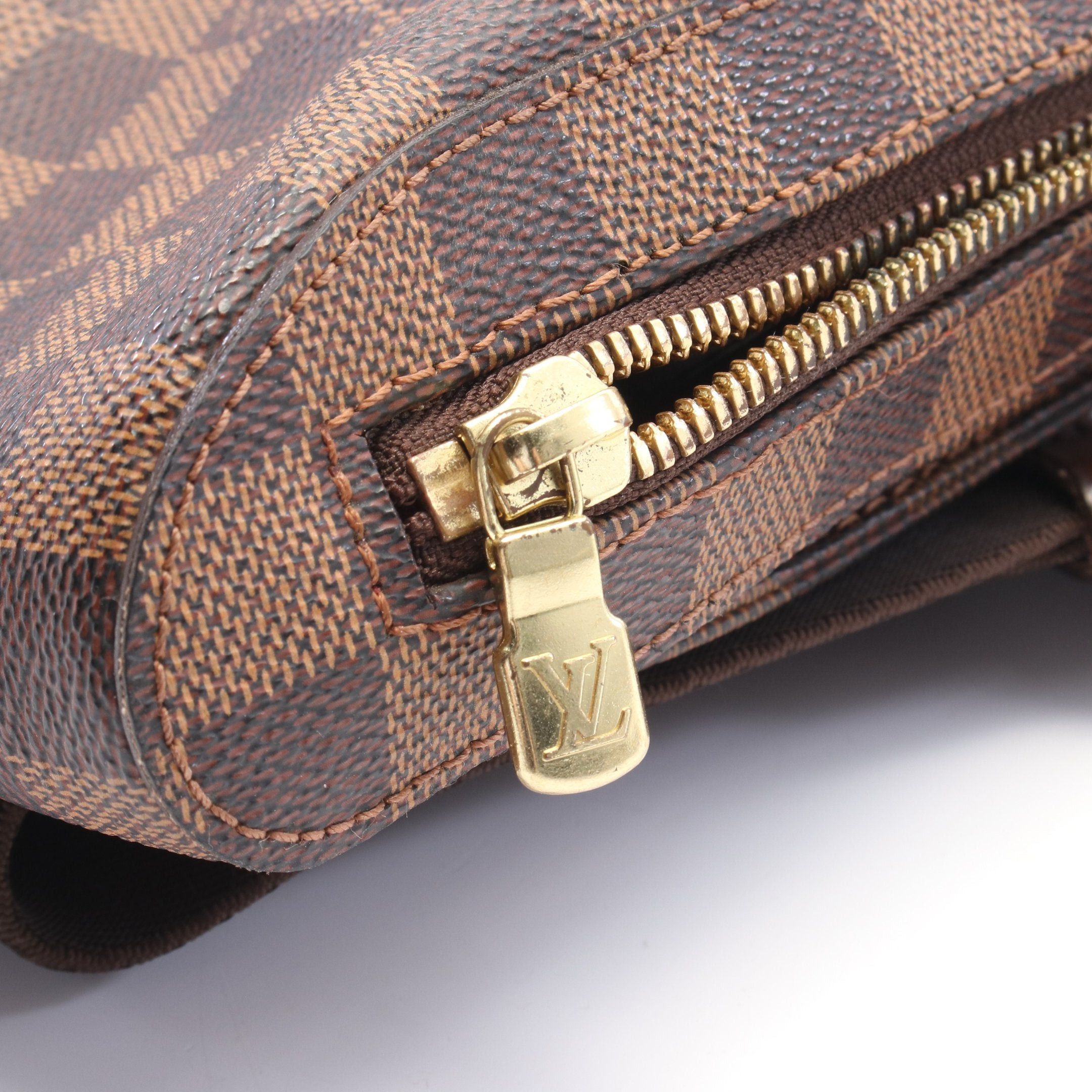 Louis Vuitton Louis Vuitton Geronimos Damier Ebene Body Bag Brown Size ONE SIZE - 8 Thumbnail