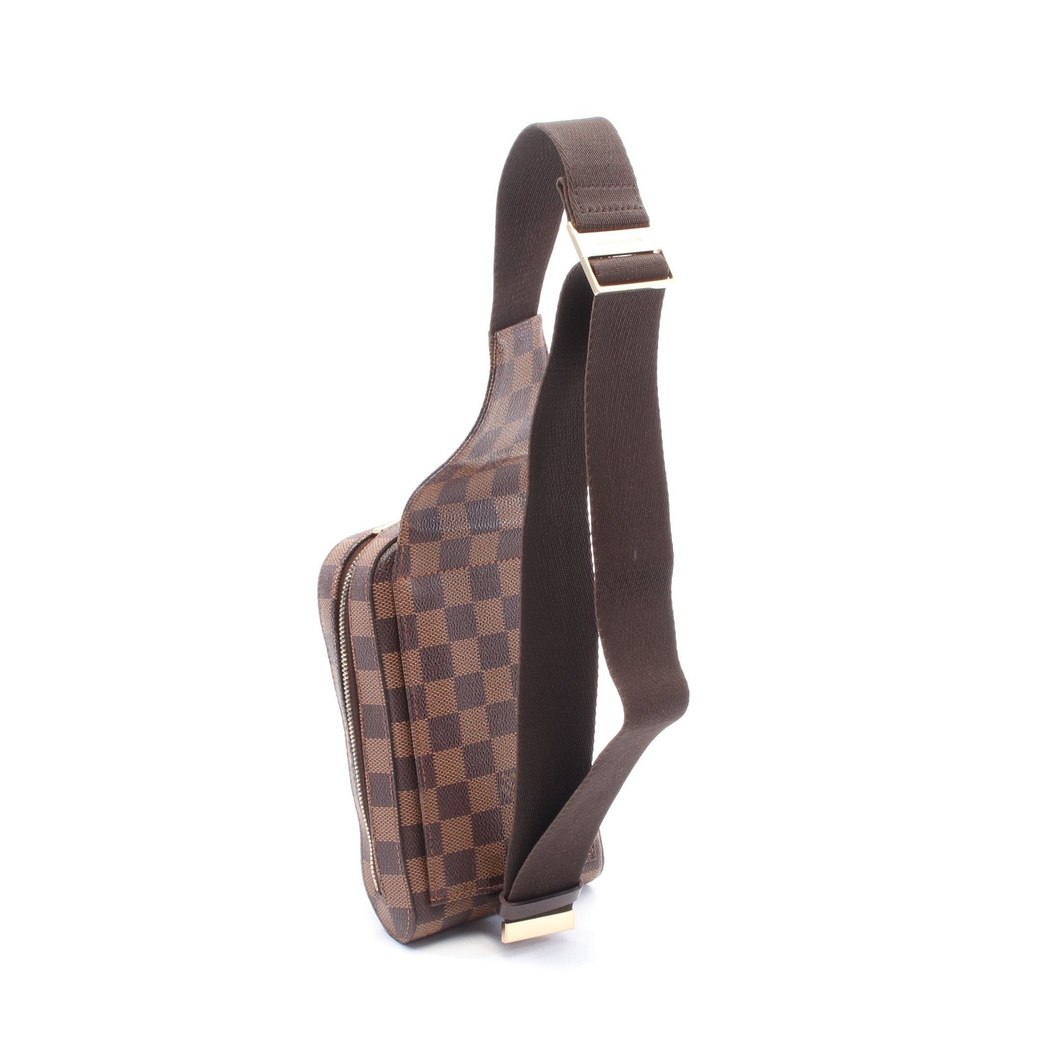 Louis Vuitton Louis Vuitton Geronimos Damier Ebene Body Bag Brown Size ONE SIZE - 2 Thumbnail