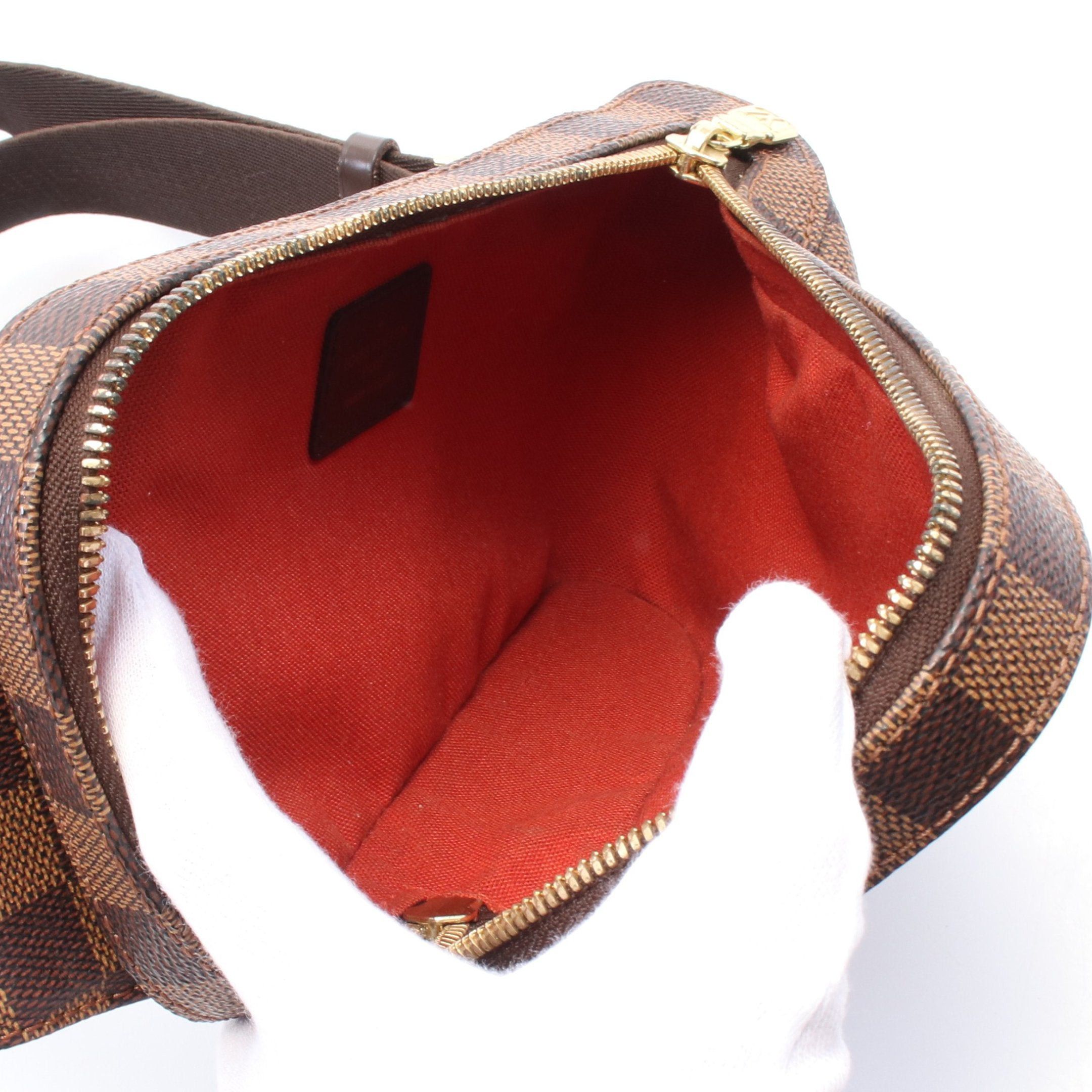 Louis Vuitton Louis Vuitton Geronimos Damier Ebene Body Bag Brown Size ONE SIZE - 3 Thumbnail