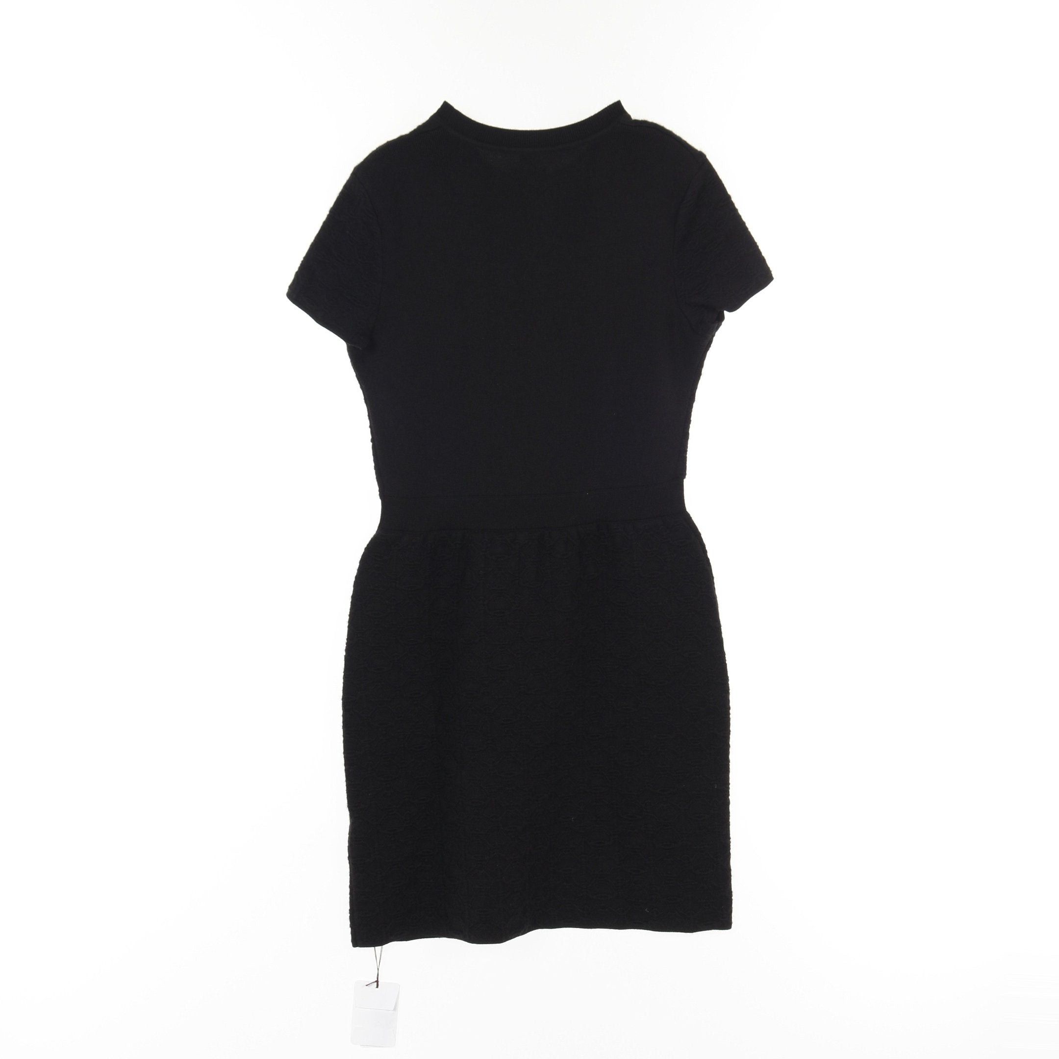 Hermes Hermes One Piece All-Over Pattern Cashmere Silk Black Size ONE SIZE - 2 Thumbnail