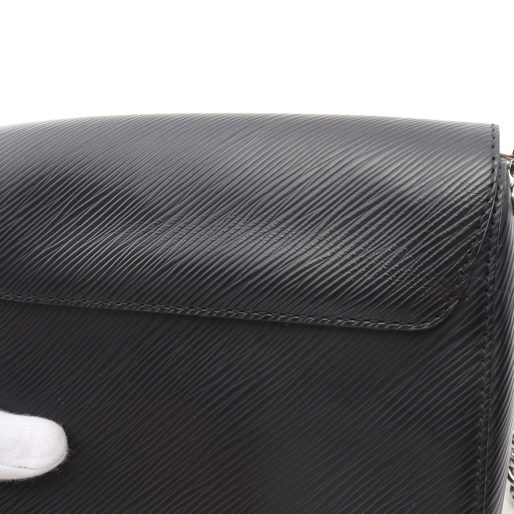 Louis Vuitton Louis Vuitton Twist Pm Epi Chain Shoulder Bag Leather Black Size ONE SIZE - 9 Thumbnail