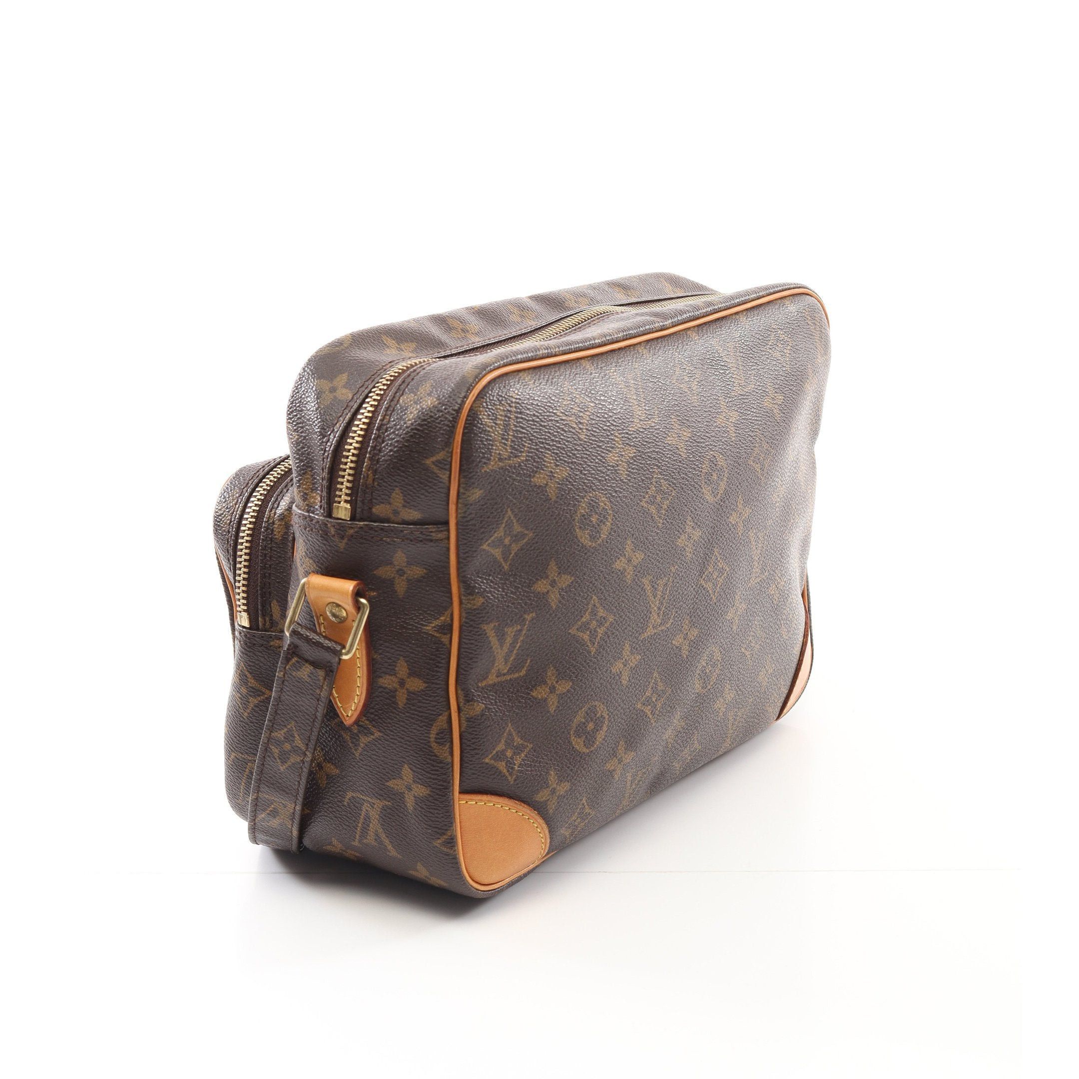 Louis Vuitton Louis Vuitton Nil Monogram Shoulder Bag Leather Brown Size ONE SIZE - 2 Thumbnail