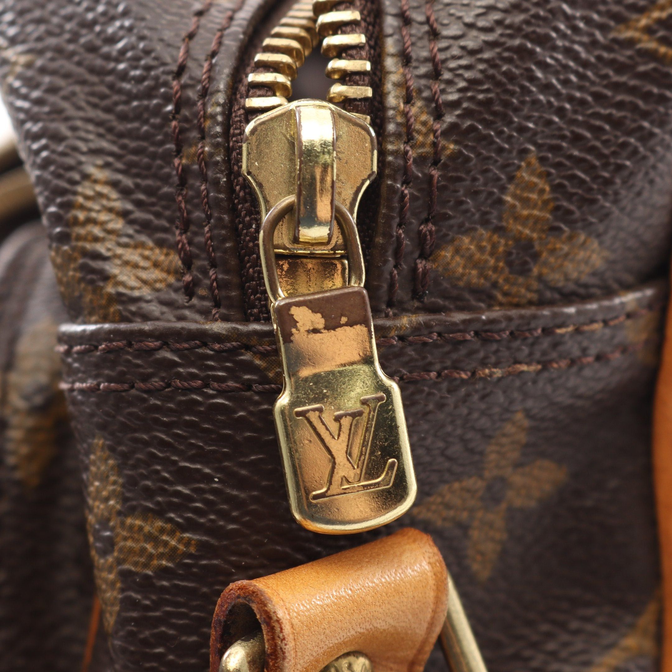 Louis Vuitton Louis Vuitton Nil Monogram Shoulder Bag Leather Brown Size ONE SIZE - 7 Thumbnail