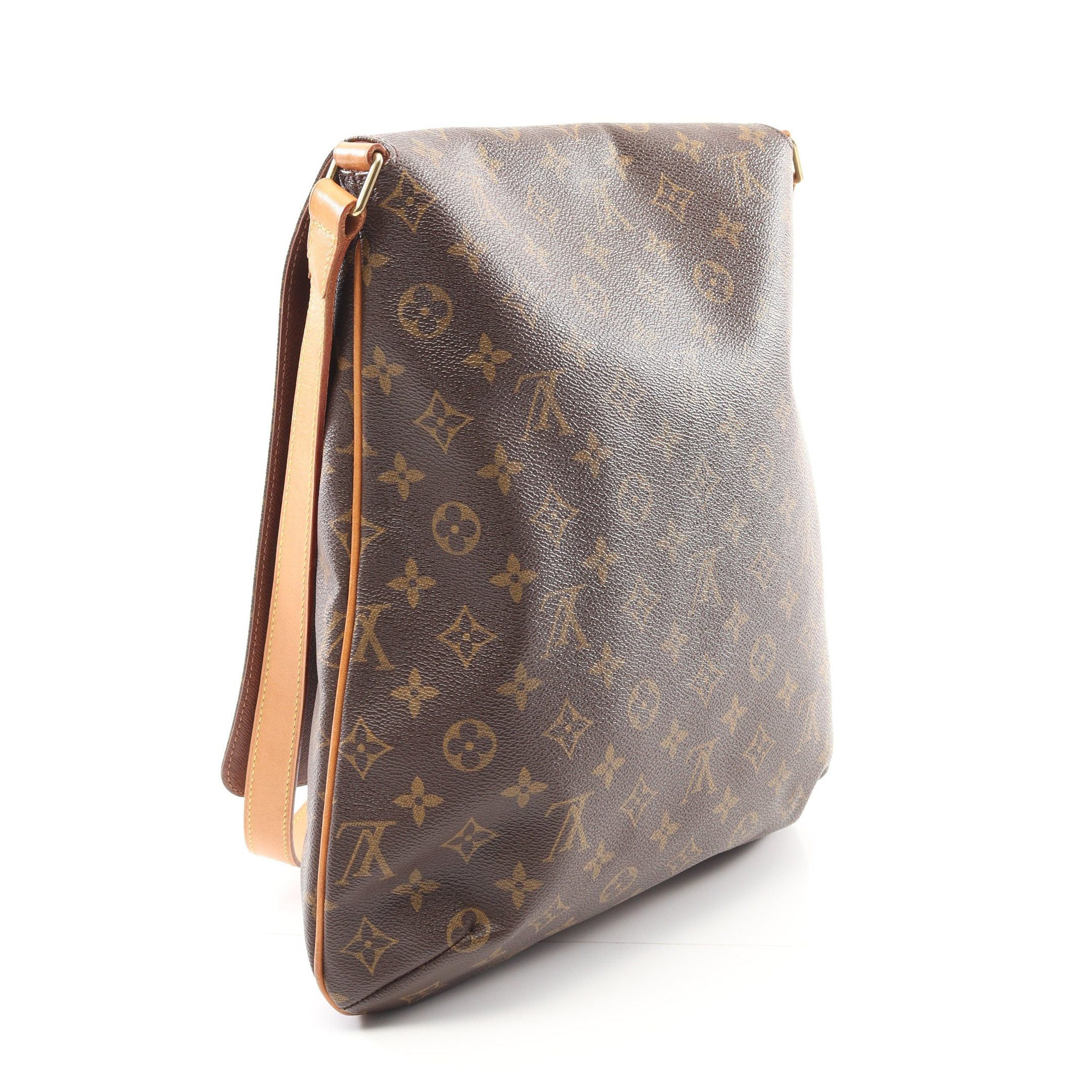Louis Vuitton Louis Vuitton Musette Monogram Shoulder Bag Leather Brown Size ONE SIZE - 2 Thumbnail