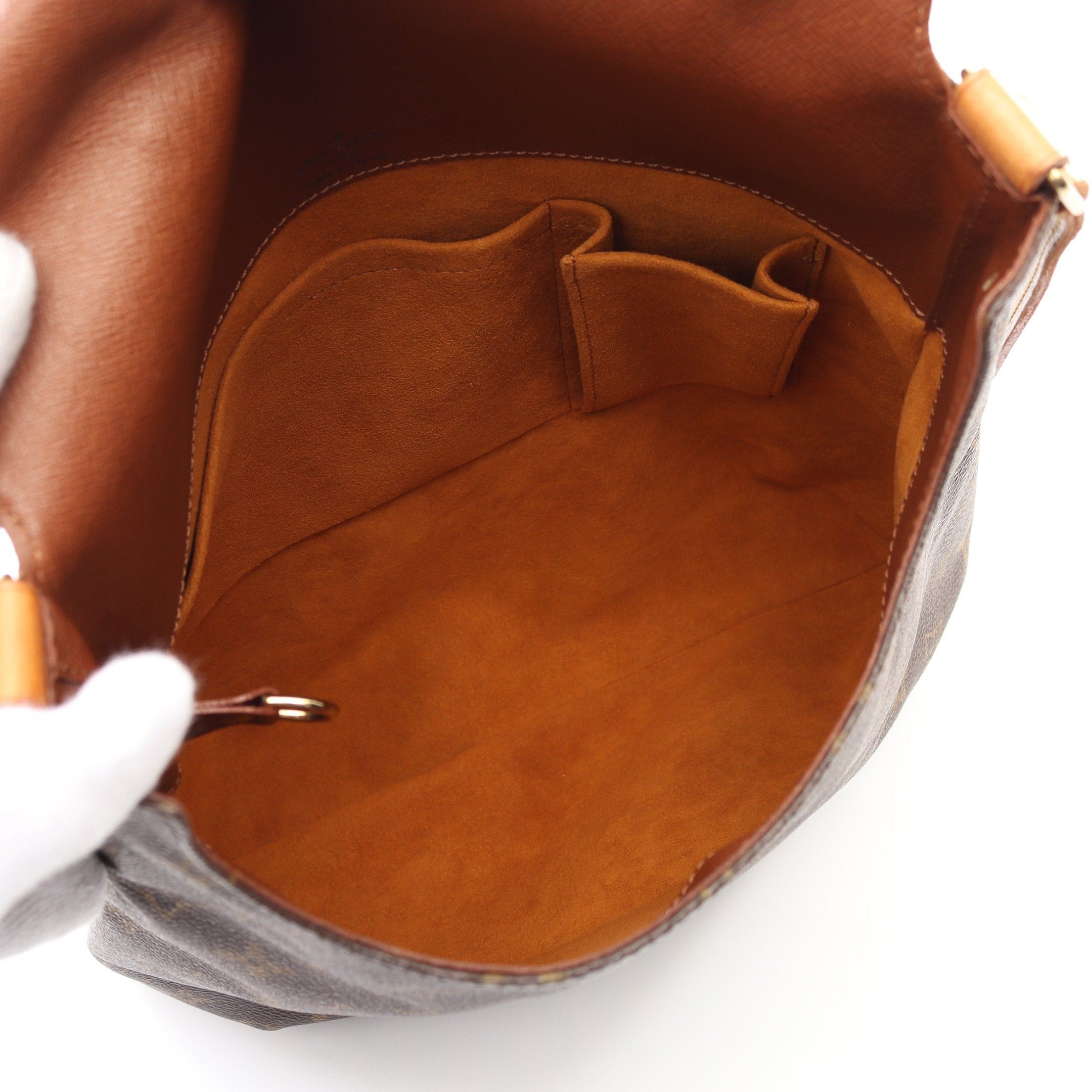 Louis Vuitton Louis Vuitton Musette Monogram Shoulder Bag Leather Brown Size ONE SIZE - 3 Thumbnail