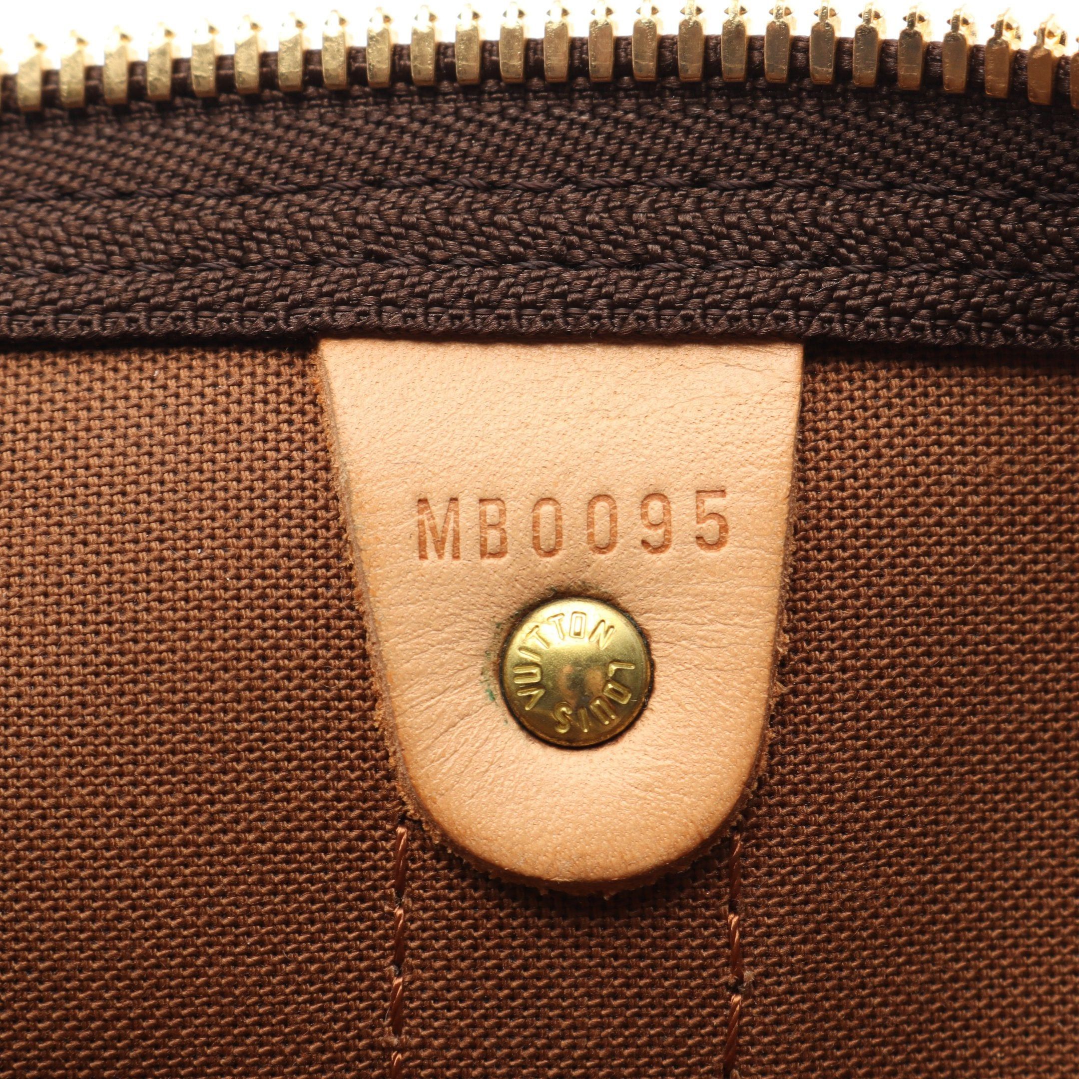 Louis Vuitton Louis Vuitton Keepall 50 Monogram Boston Bag Leather Brown Size ONE SIZE - 5 Thumbnail