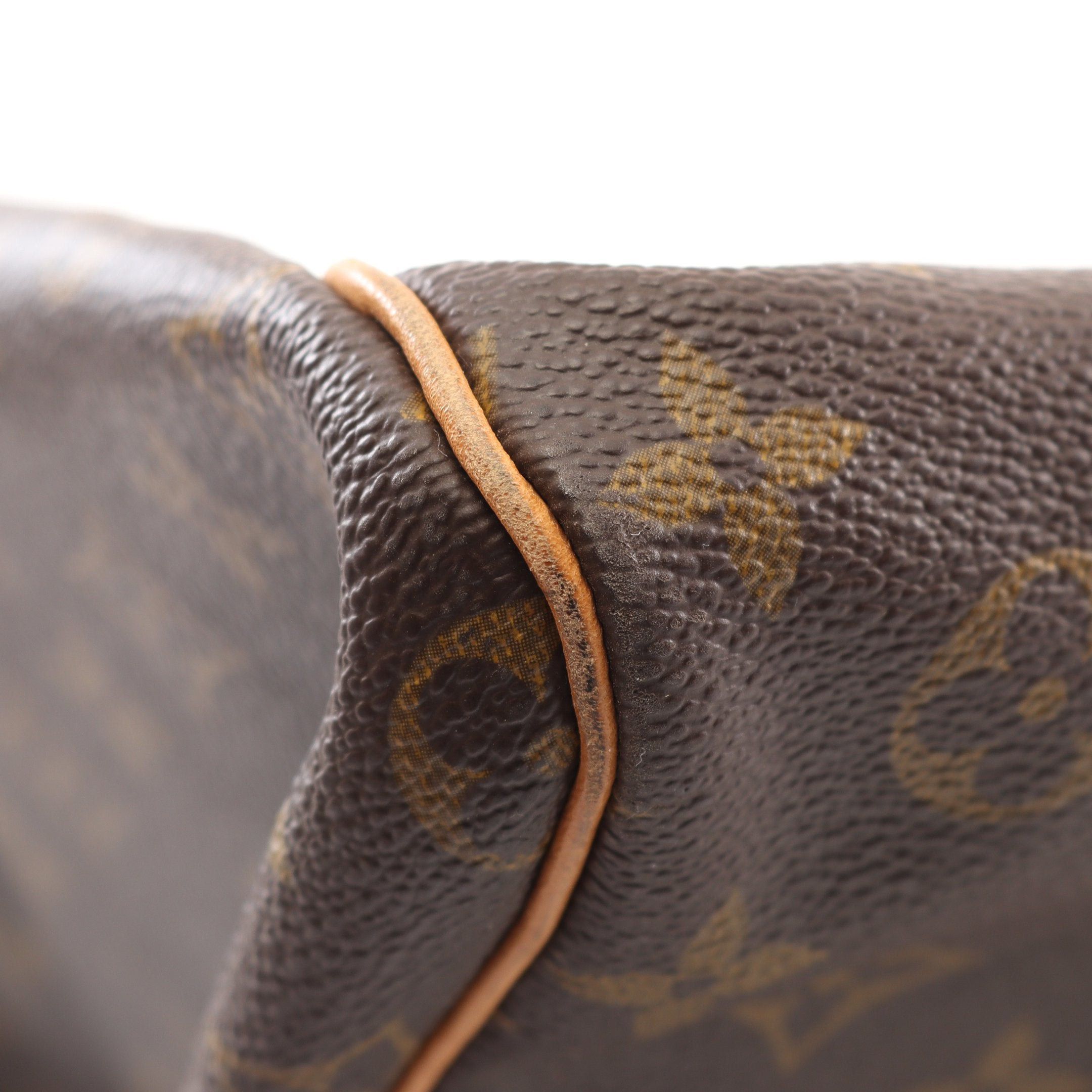Louis Vuitton Louis Vuitton Keepall 60 Monogram Boston Bag Leather Brown Size ONE SIZE - 11 Thumbnail