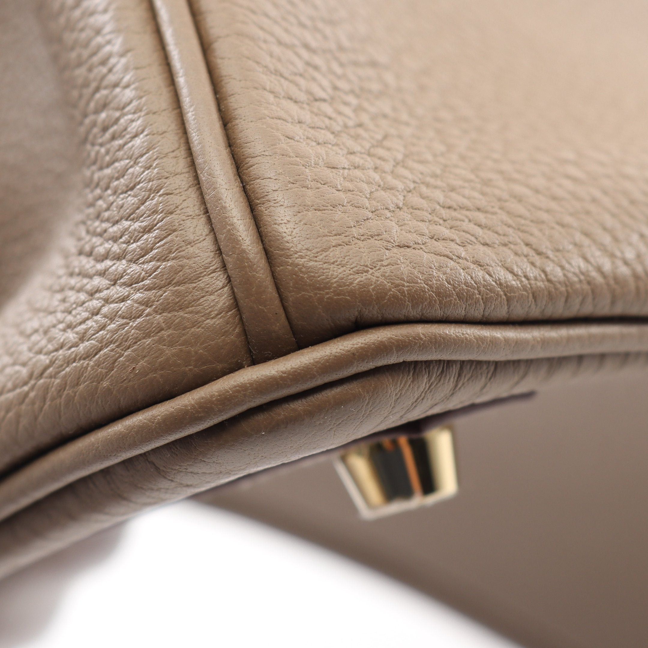 Hermes Hermes Birkin 30 Etoupe Handbag Togo Gray Beige Gold Hardware A Stamp Size ONE SIZE - 7 Thumbnail