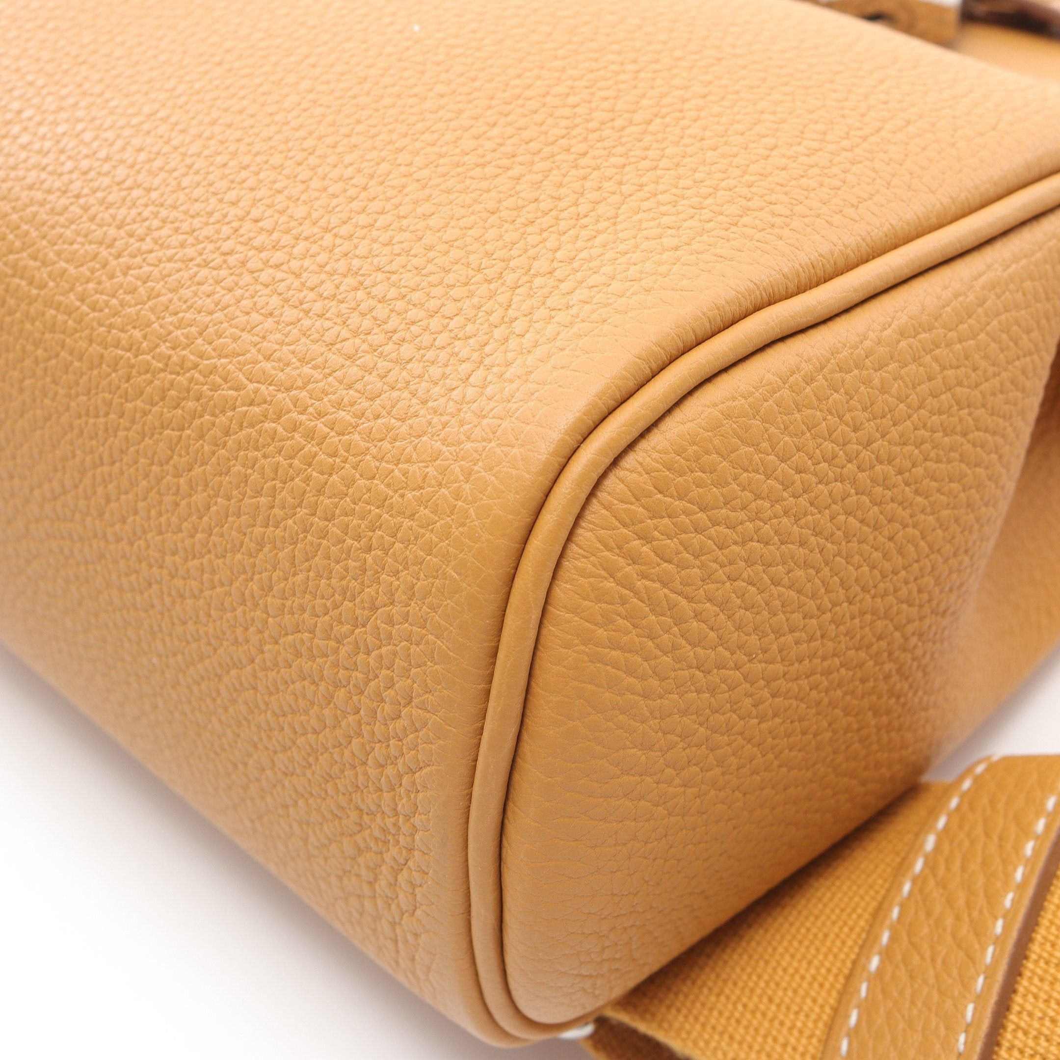 Hermes Hermes Kelly Akkad Pm Natural Sable Body Bag Togo Yellow Brown Silver Hardware B Stamp Size ONE SIZE - 6 Thumbnail