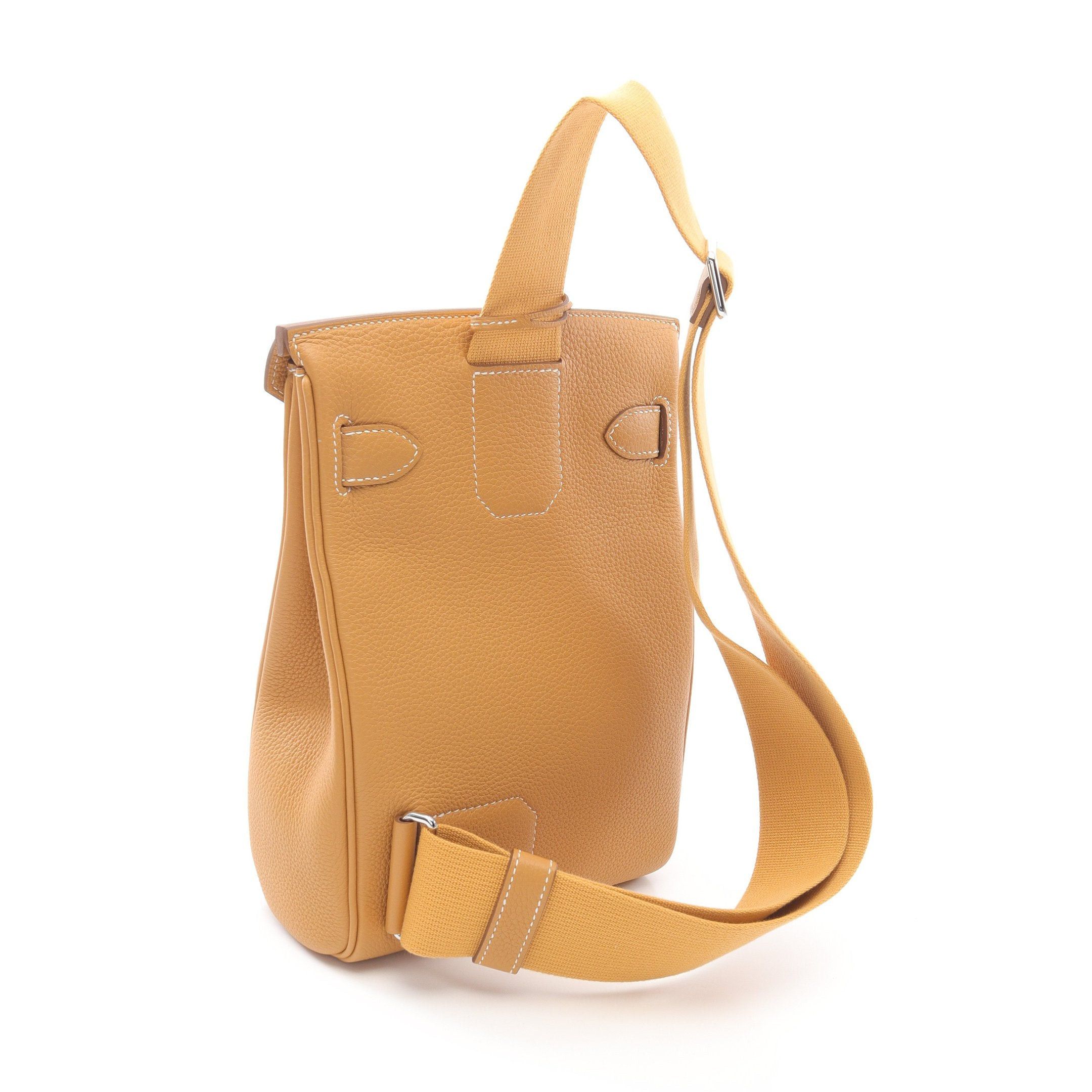 Hermes Hermes Kelly Akkad Pm Natural Sable Body Bag Togo Yellow Brown Silver Hardware B Stamp Size ONE SIZE - 2 Thumbnail