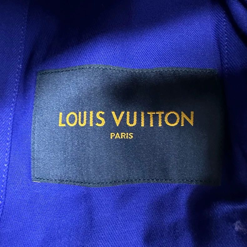Louis Vuitton Louis Vuitton Electric Blue Denim Jacket Size US L / EU 52-54 / 3 - 7 Thumbnail