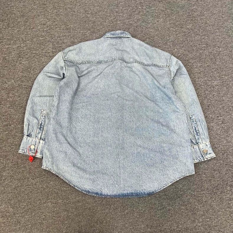 Alexander Wang Alexander Wang Wash Denim Shirt Jacket XS Size US XS / EU 42 / 0 - 2 Thumbnail