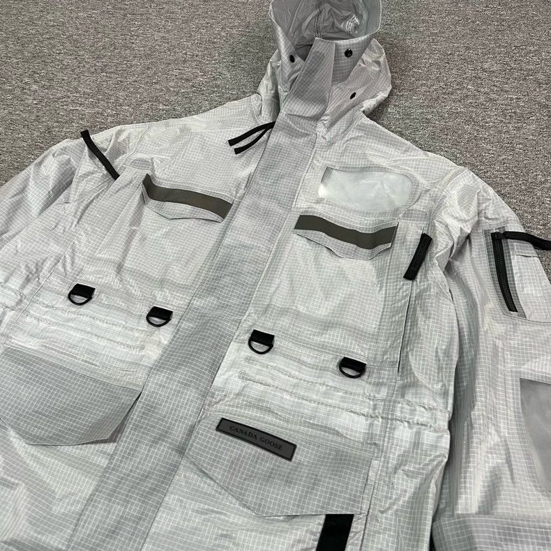 Canada Goose Stylish Long Pocket Windbreaker Jacket Size S Size US S / EU 44-46 / 1 - 2 Thumbnail