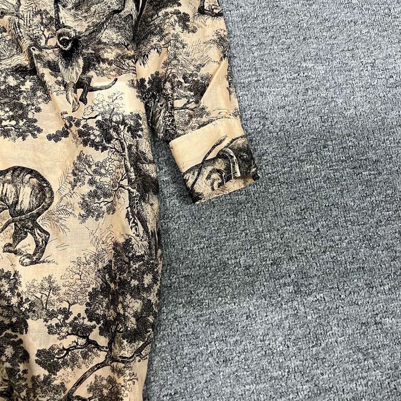 Dior Dior Jungle Animal Series Loose Shirt Size US XS / EU 42 / 0 - 5 Thumbnail