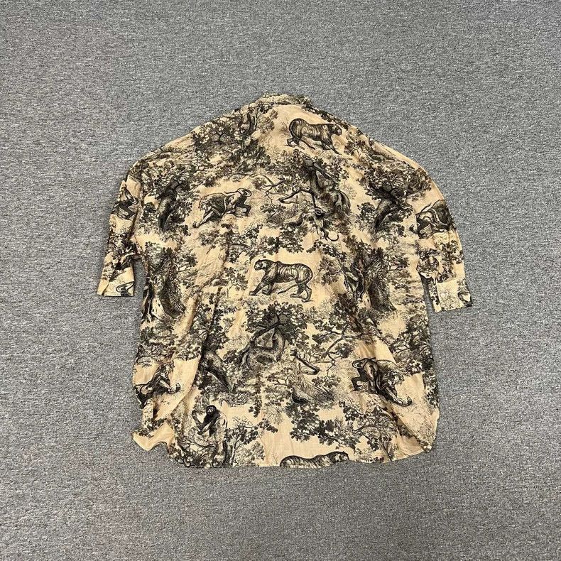 Dior Dior Jungle Animal Series Loose Shirt Size US XS / EU 42 / 0 - 3 Thumbnail