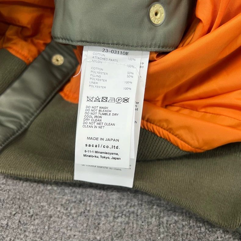 Sacai Carhartt x Sacai Collaboration Jacket Size US M / EU 48-50 / 2 - 6 Thumbnail