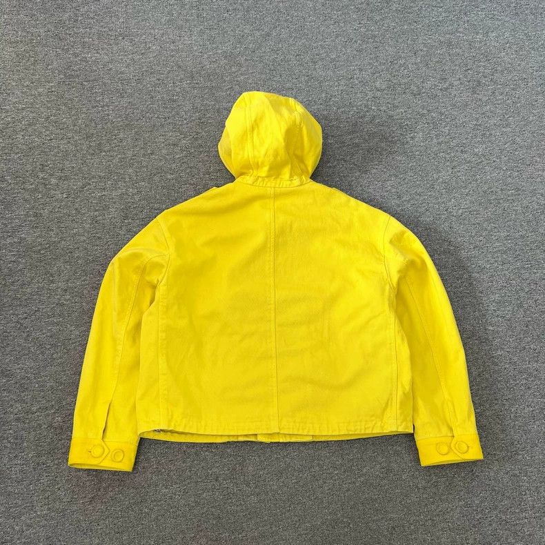 Dior Dior x Peter Doig Yellow Hooded Jacket Size US M / EU 48-50 / 2 - 2 Thumbnail