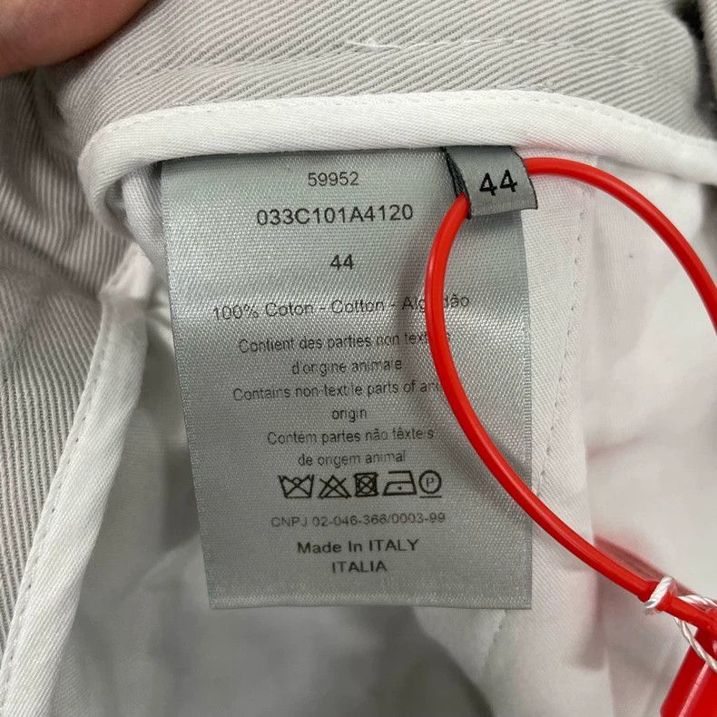 Dior Dior AJ Collaboration Light Gray Shorts Size US 44 / EU 60 - 6 Thumbnail