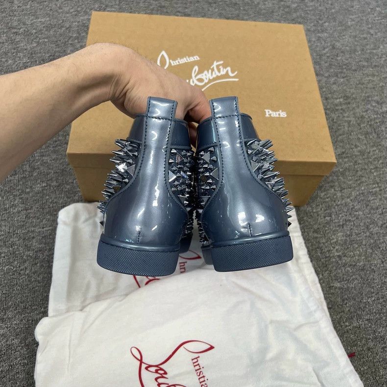 Christian Louboutin Christian Louboutin High Top Spiked Shoes Size US 9.5 / EU 42-43 - 5 Thumbnail