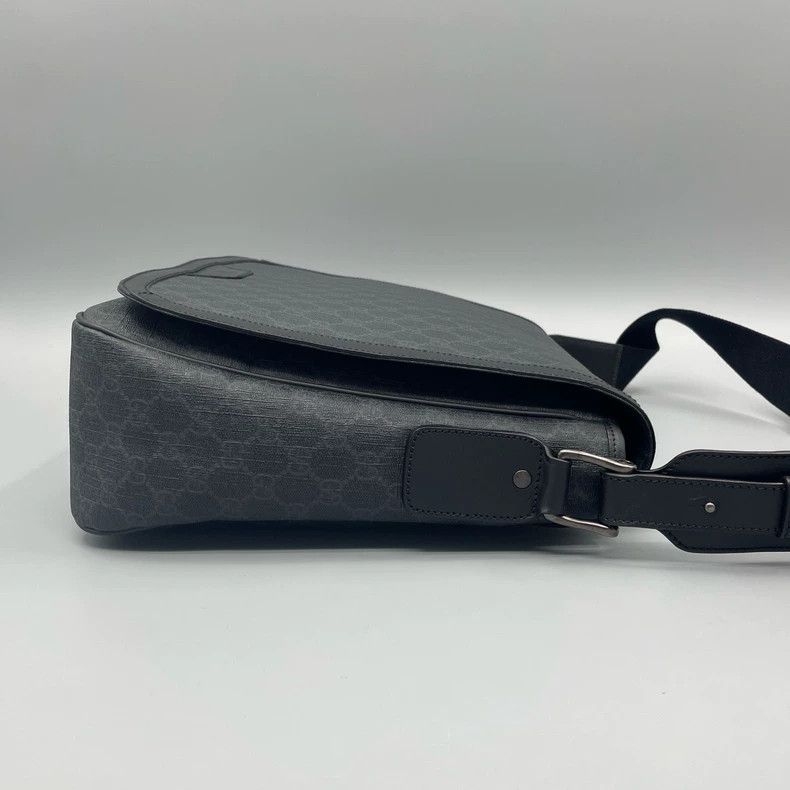 Gucci Gucci Classic Black Messenger Crossbody Bag Size ONE SIZE - 5 Thumbnail