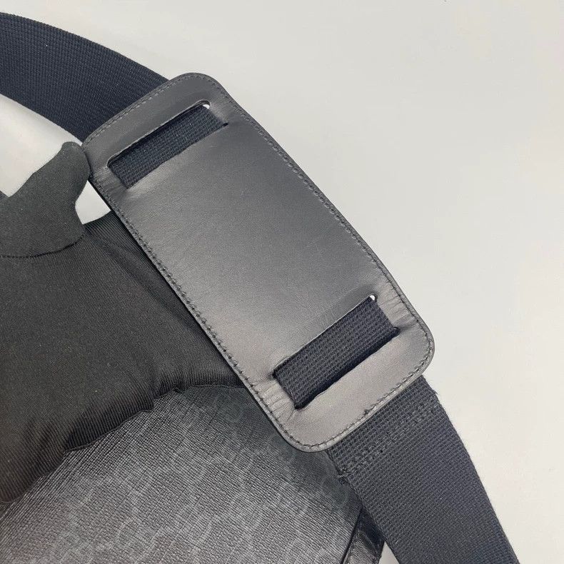 Gucci Gucci Classic Black Messenger Crossbody Bag Size ONE SIZE - 7 Thumbnail
