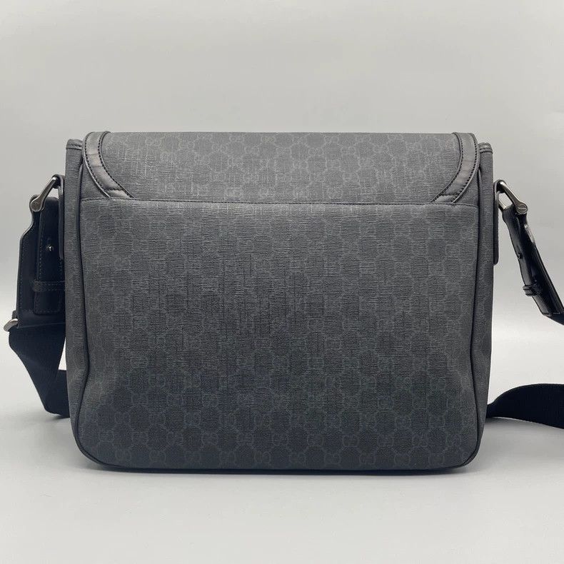 Gucci Gucci Classic Black Messenger Crossbody Bag Size ONE SIZE - 2 Thumbnail