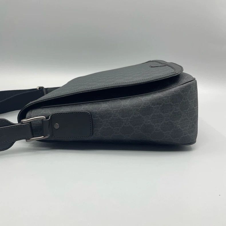 Gucci Gucci Classic Black Messenger Crossbody Bag Size ONE SIZE - 4 Thumbnail