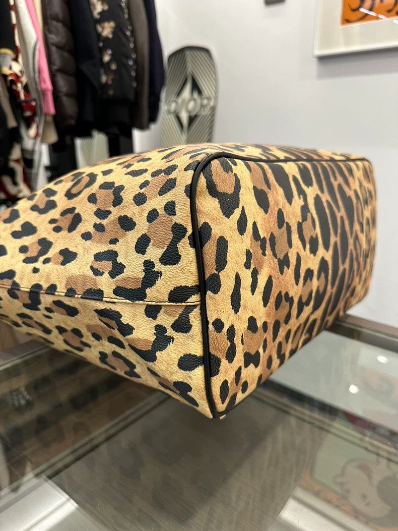 Givenchy Givenchy Brown Leopard Print Tote Handbag Size ONE SIZE - 5 Thumbnail